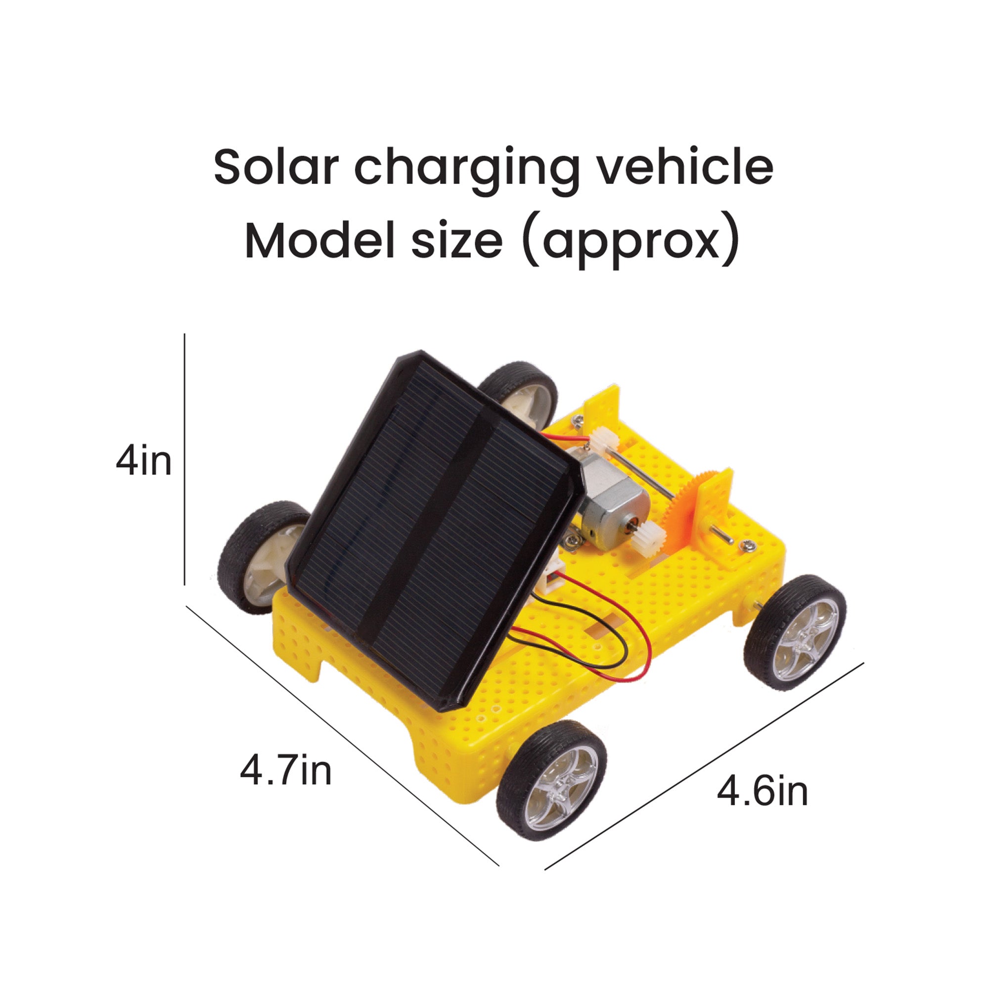 DIY STEM Learning Kit Build Your Own Solar Charging Vehicle 1 BOX