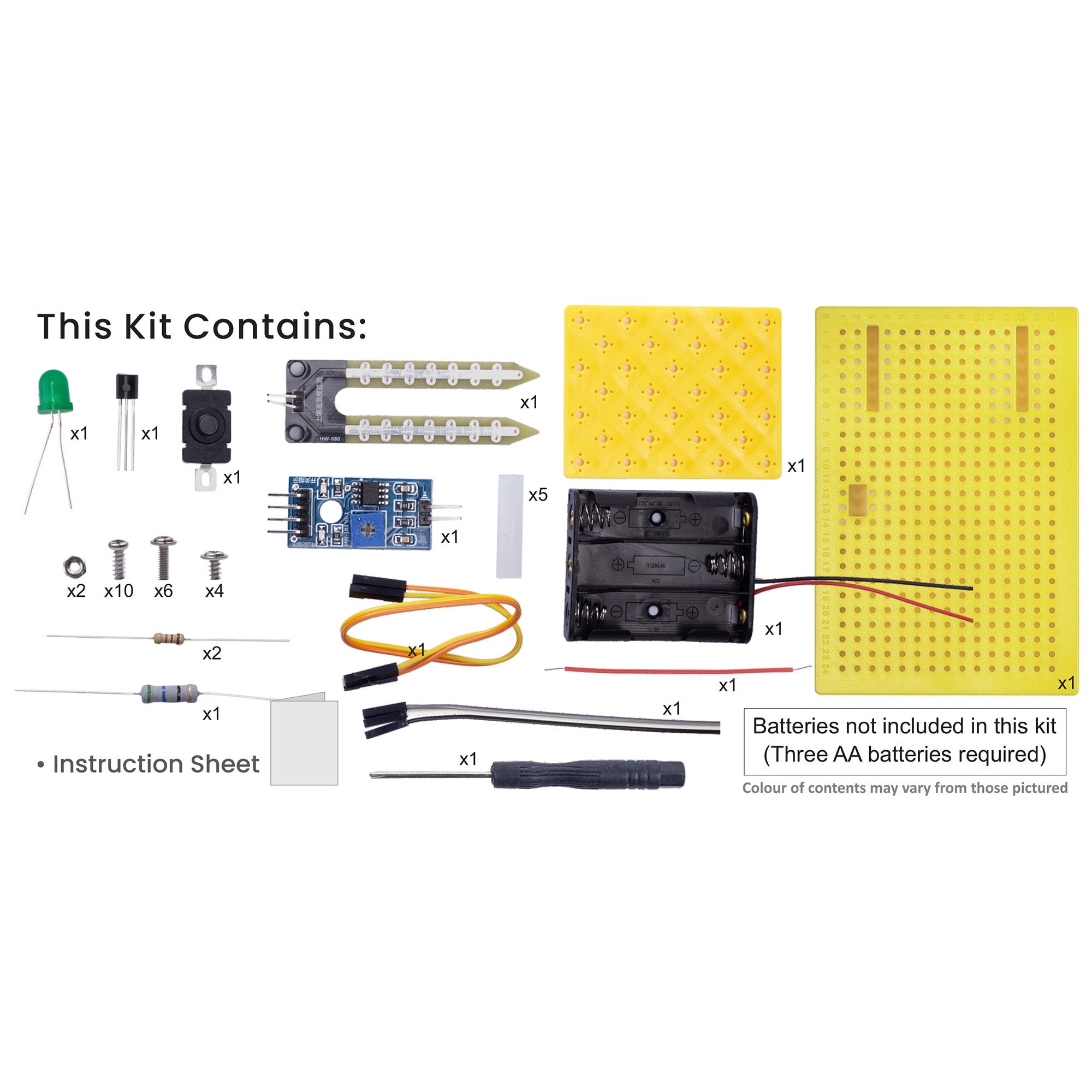 DIY STEM Learning Kit Build Your Own Soil Moisture Sensor 1 BOX