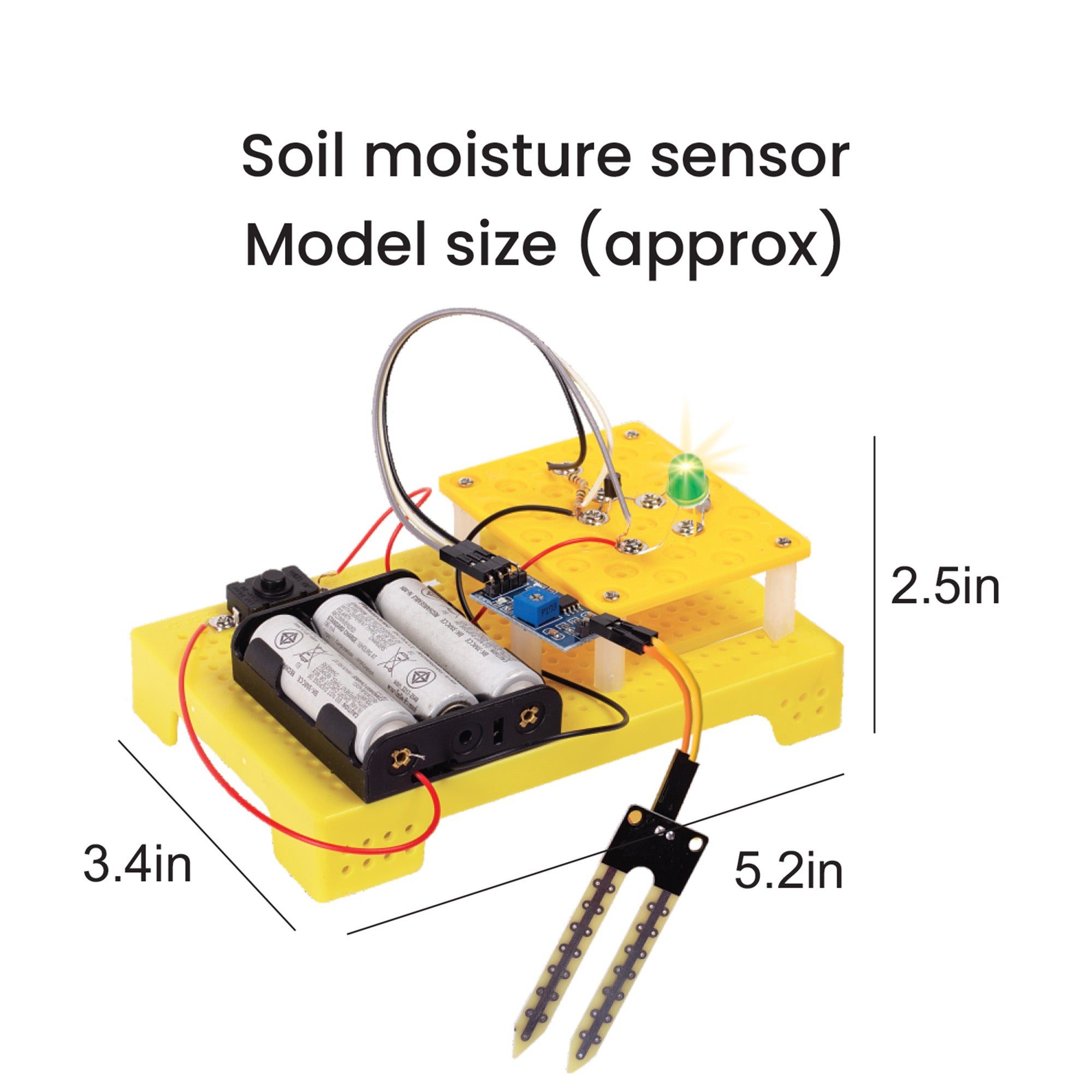 DIY STEM Learning Kit Build Your Own Soil Moisture Sensor 1 BOX