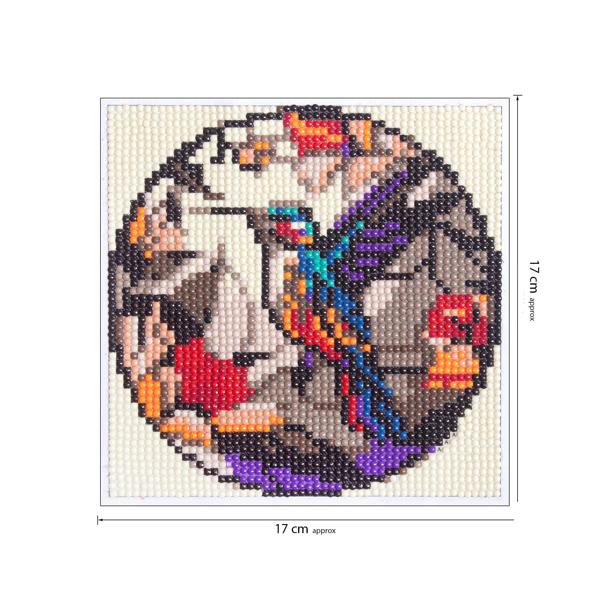 5D Diamond Painting Kit Parrot 15 X 15cm 1pc