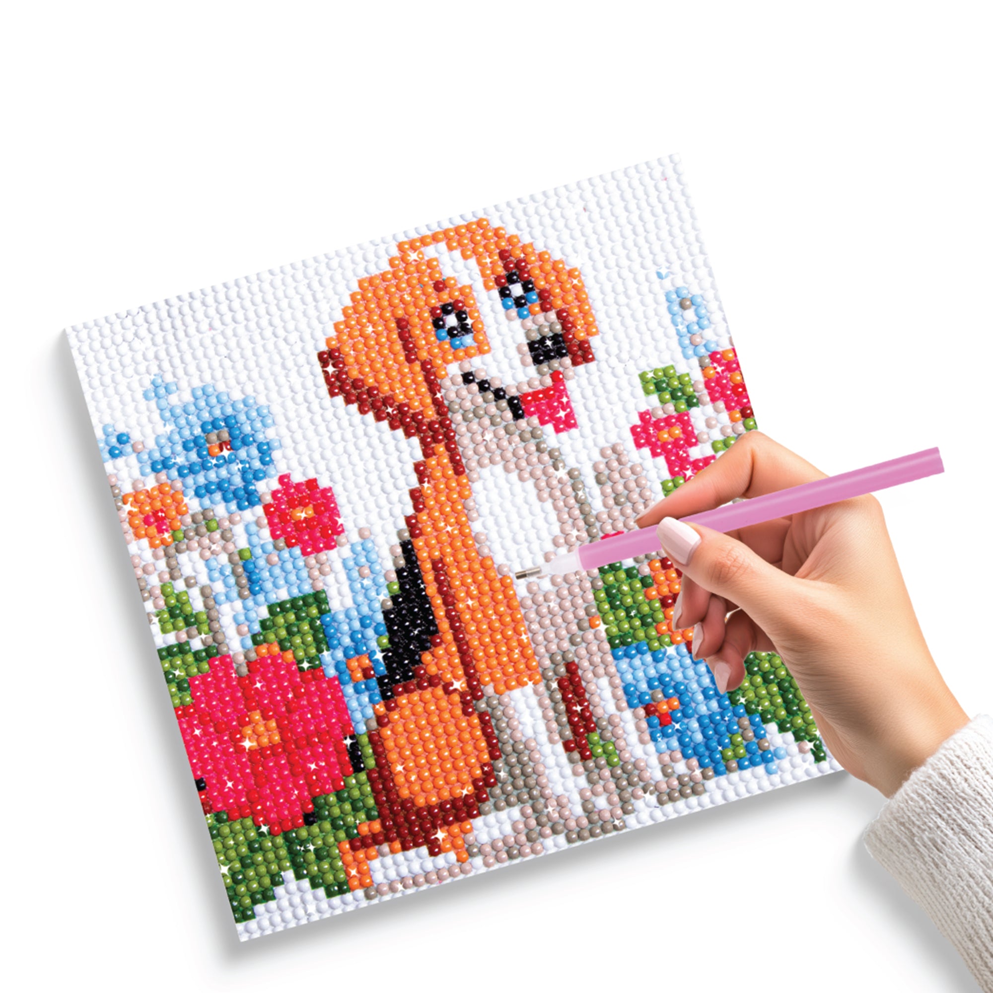 5D Diamond Painting Kit Dog 15 X 15cm 1pc