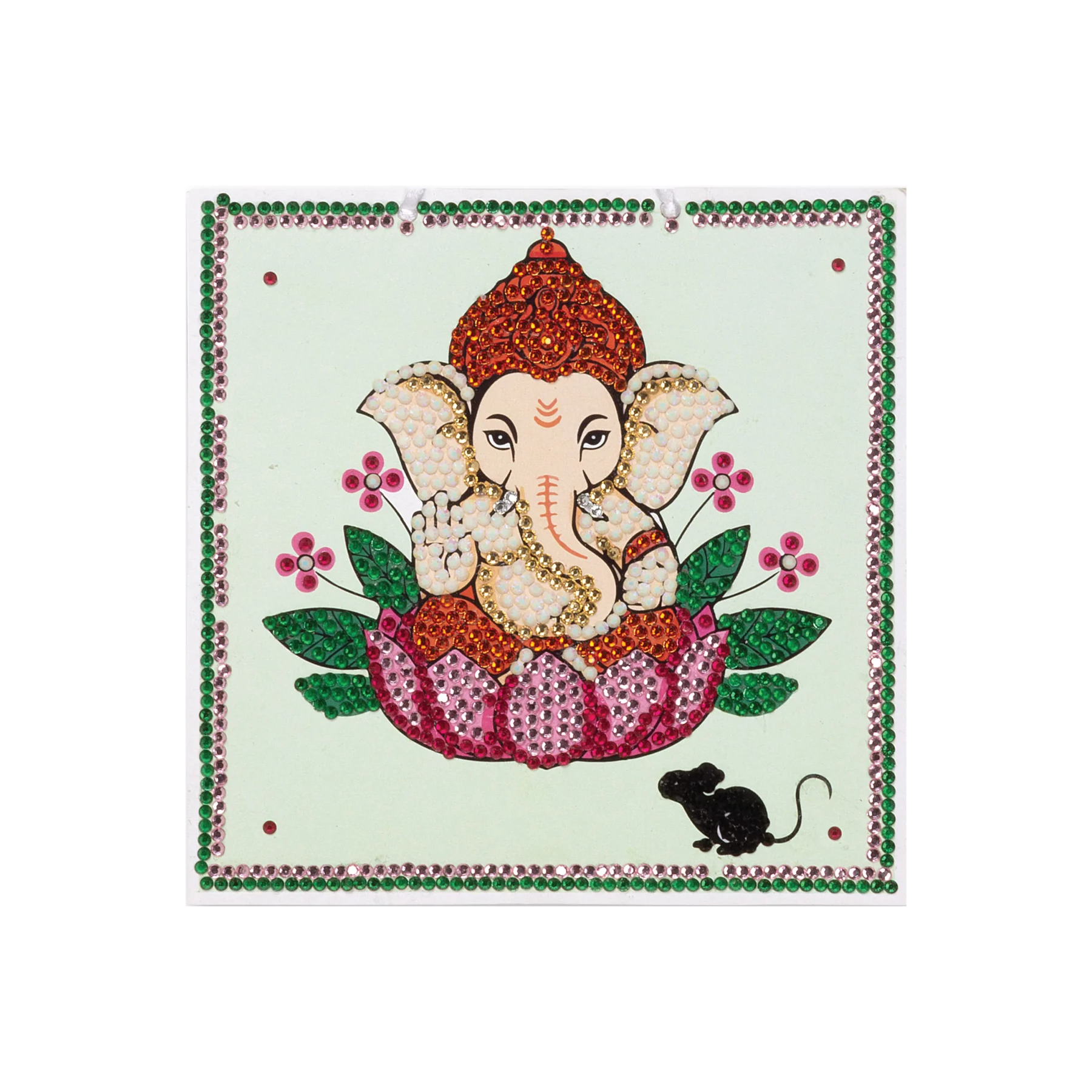 DIY Diamond Painting Kit Ganesha 6 X 6inch 1 Box
