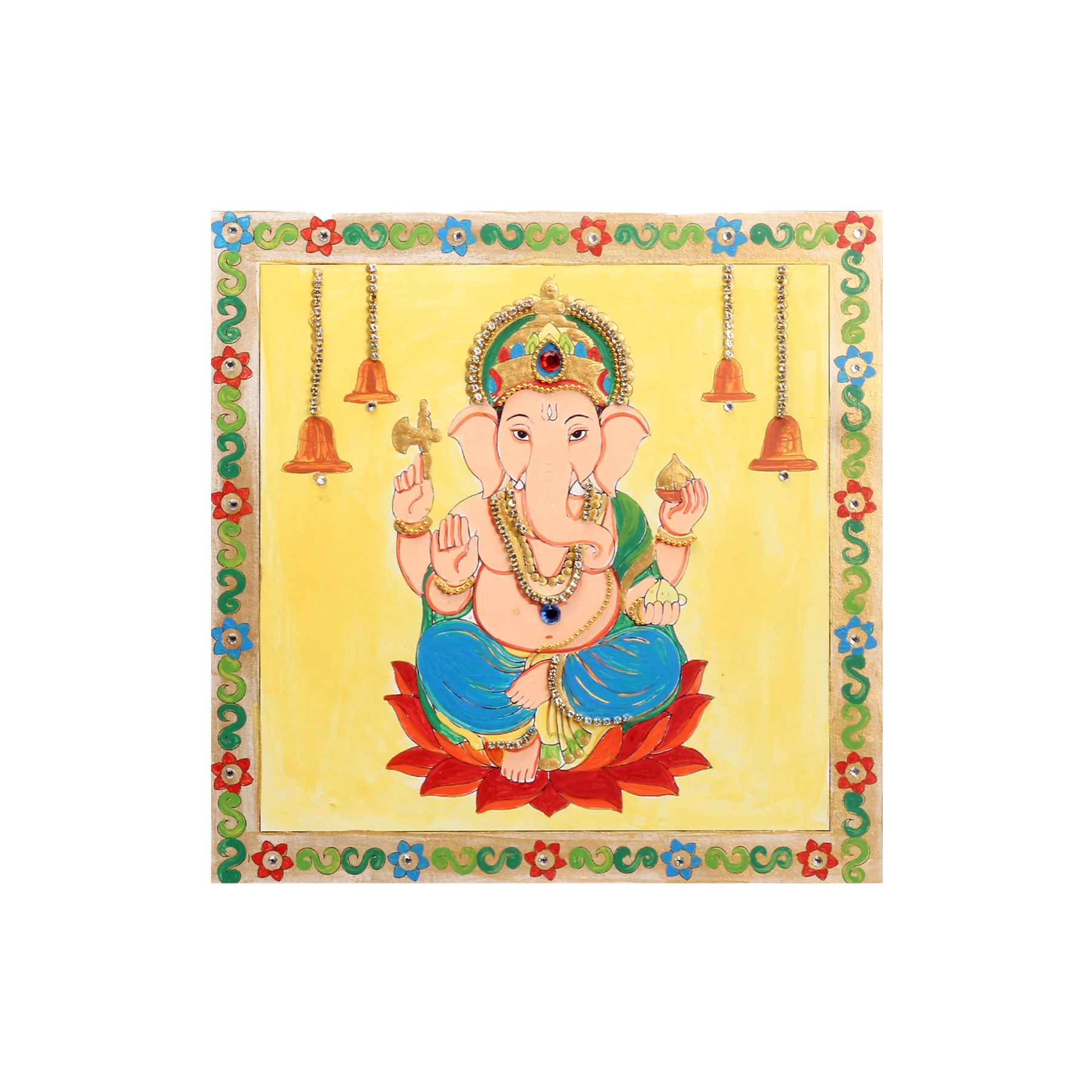 DIY Paint By Numbers Ganesha 8 X 8inch BOX
