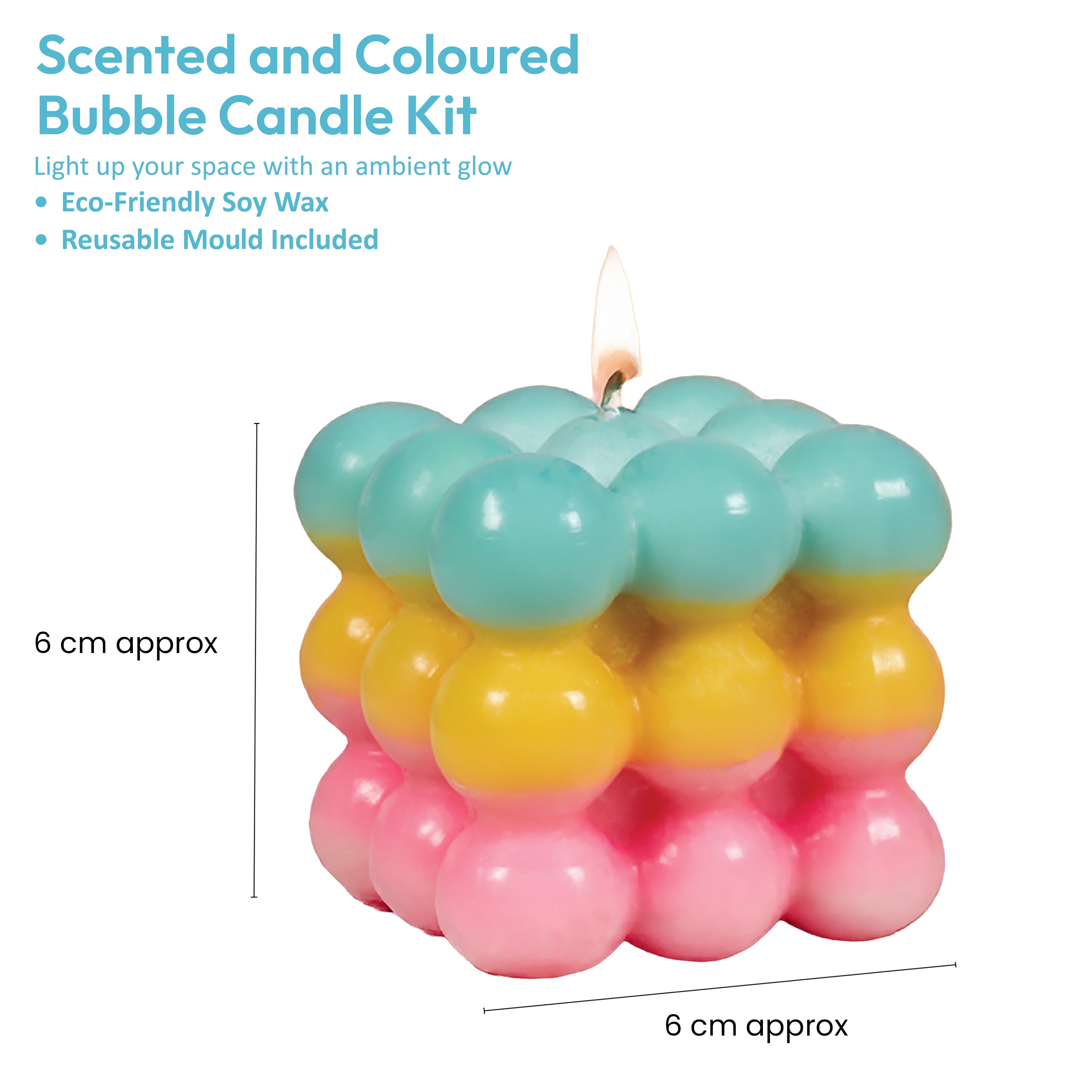 DIY Make Your Own Bubble Candle Box