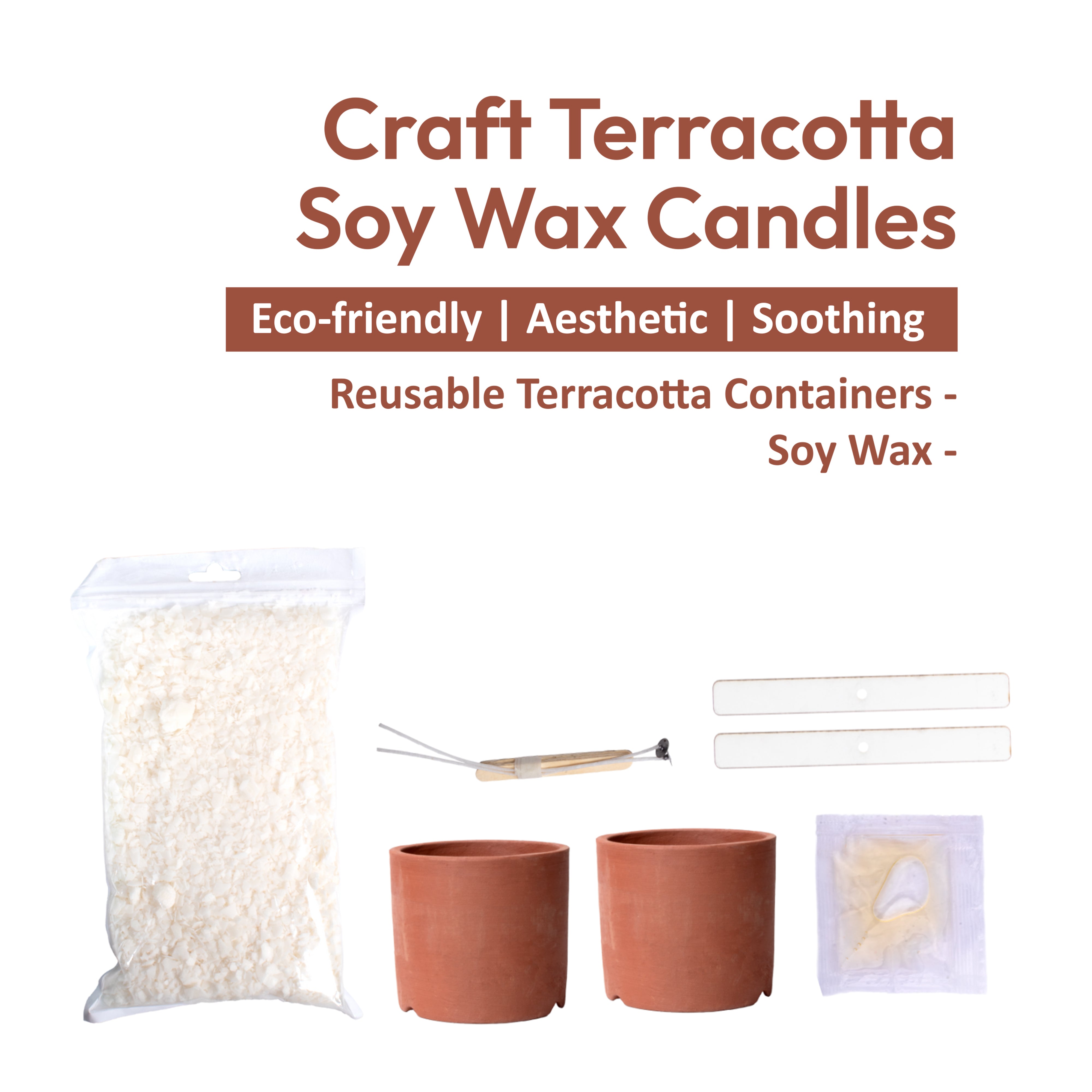 DIY Craft a Terracotta Soy Wax Candle Box