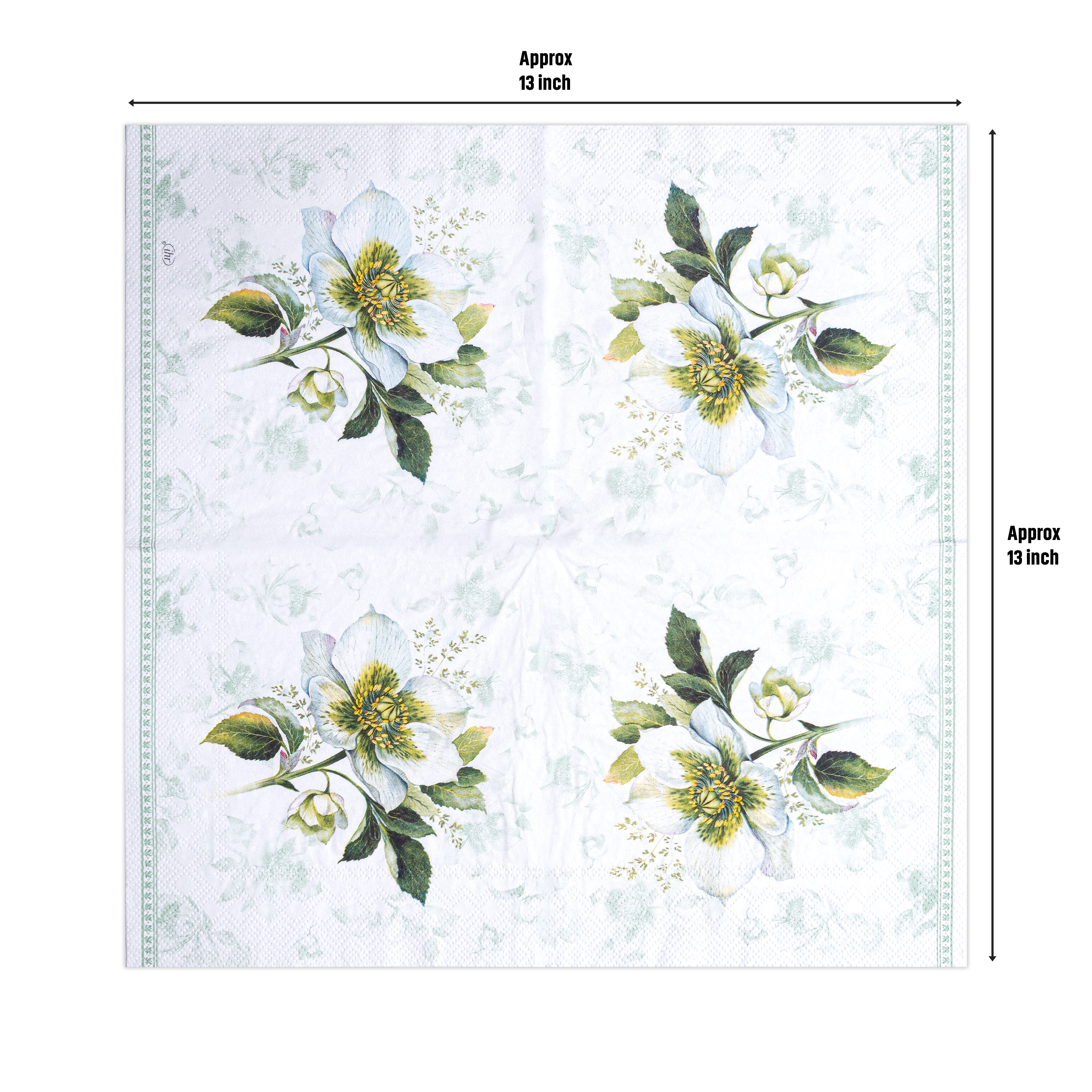 Decoupage Napkin Blossom Charm 13 X 13inch 3PLY 1pc