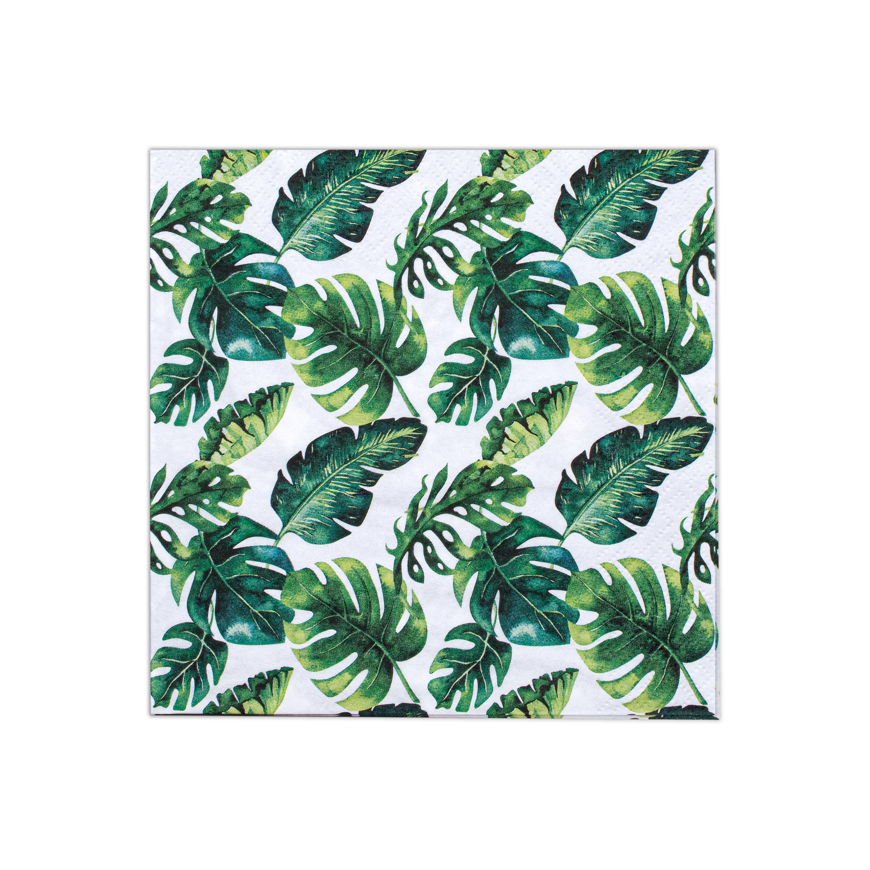 Decoupage Napkin Tropical Monstera 13 X 13inch 3PLY 1pc