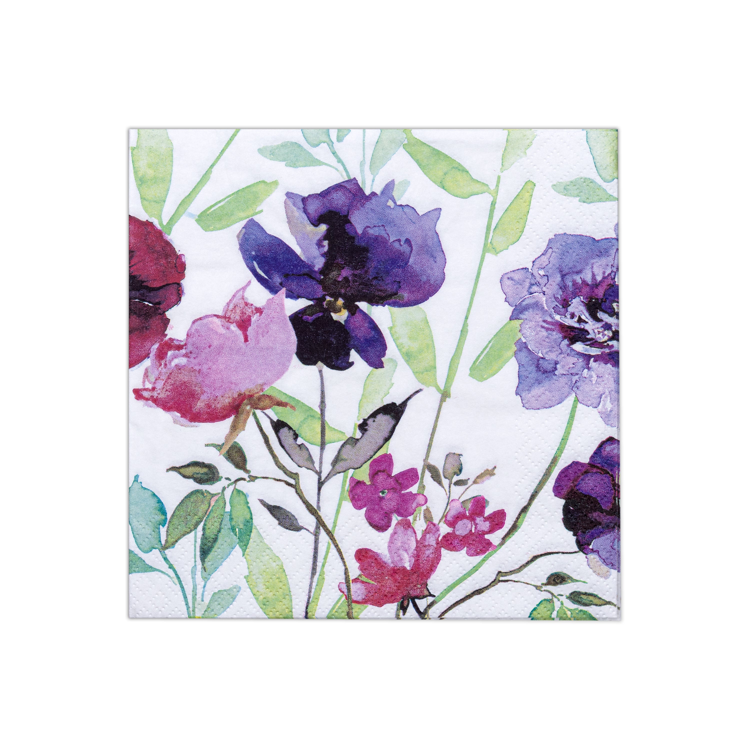 Decoupage Napkin Wildflower Artistry 13 X 13inch 3PLY 1pc