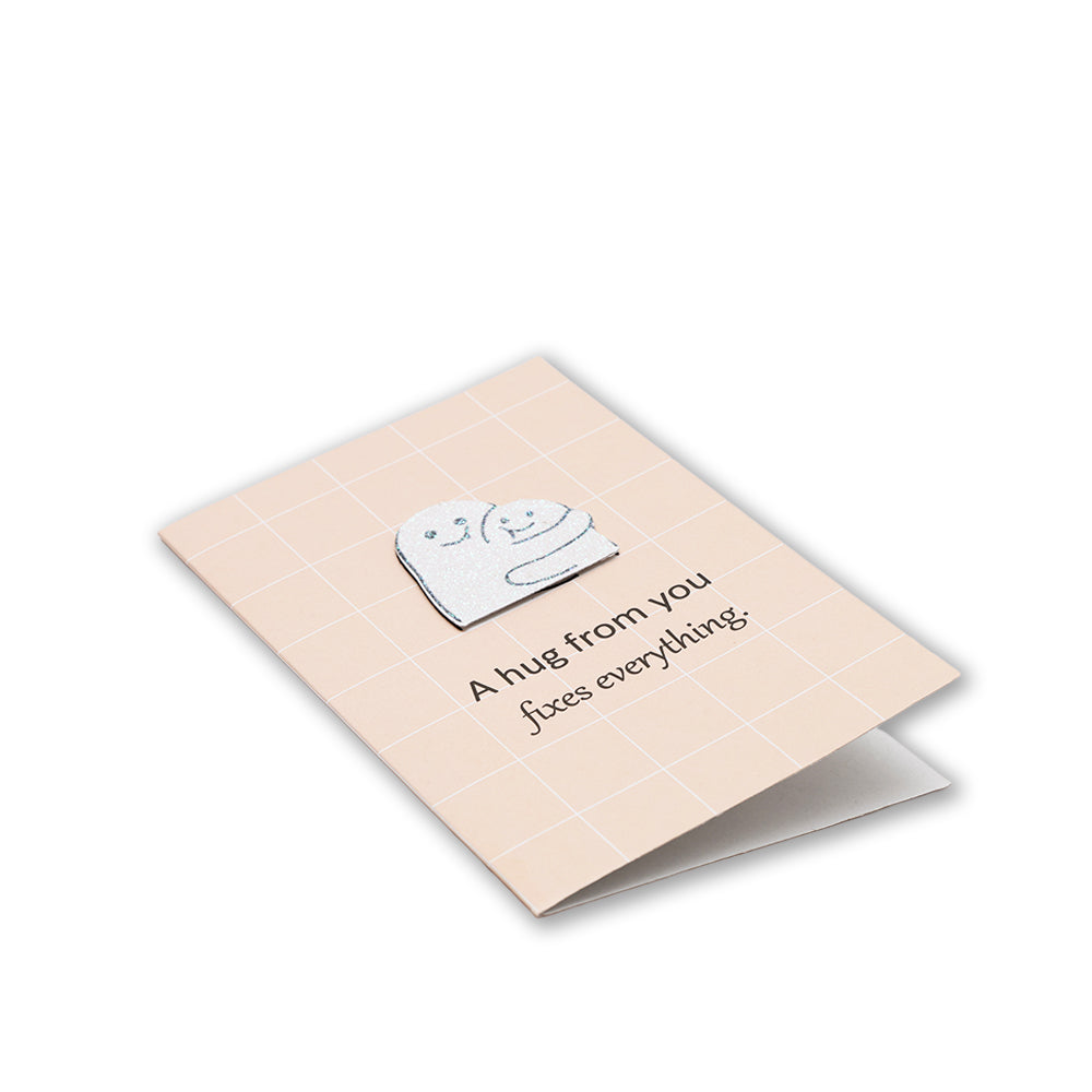 Greeting Card & Envelope Hug Fixes Everything 4 X 6 inch