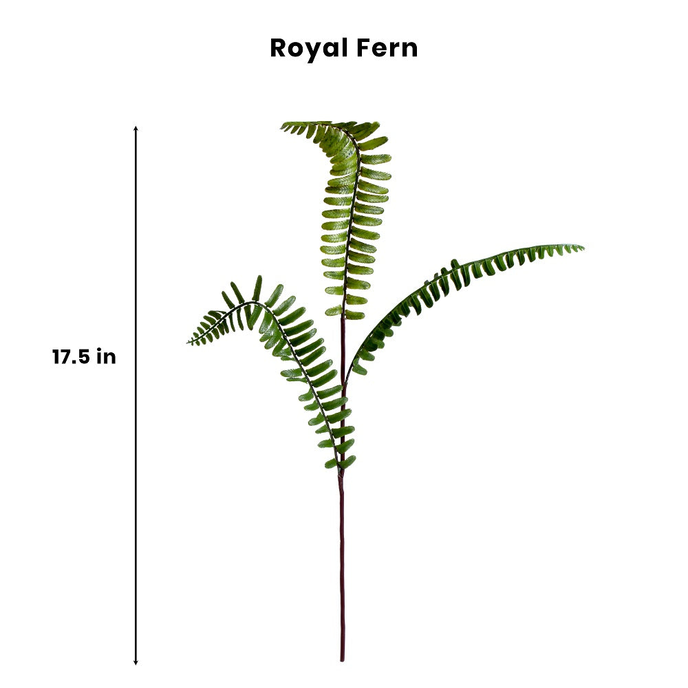 Artificial Flower Royal Fern 17.5Inch