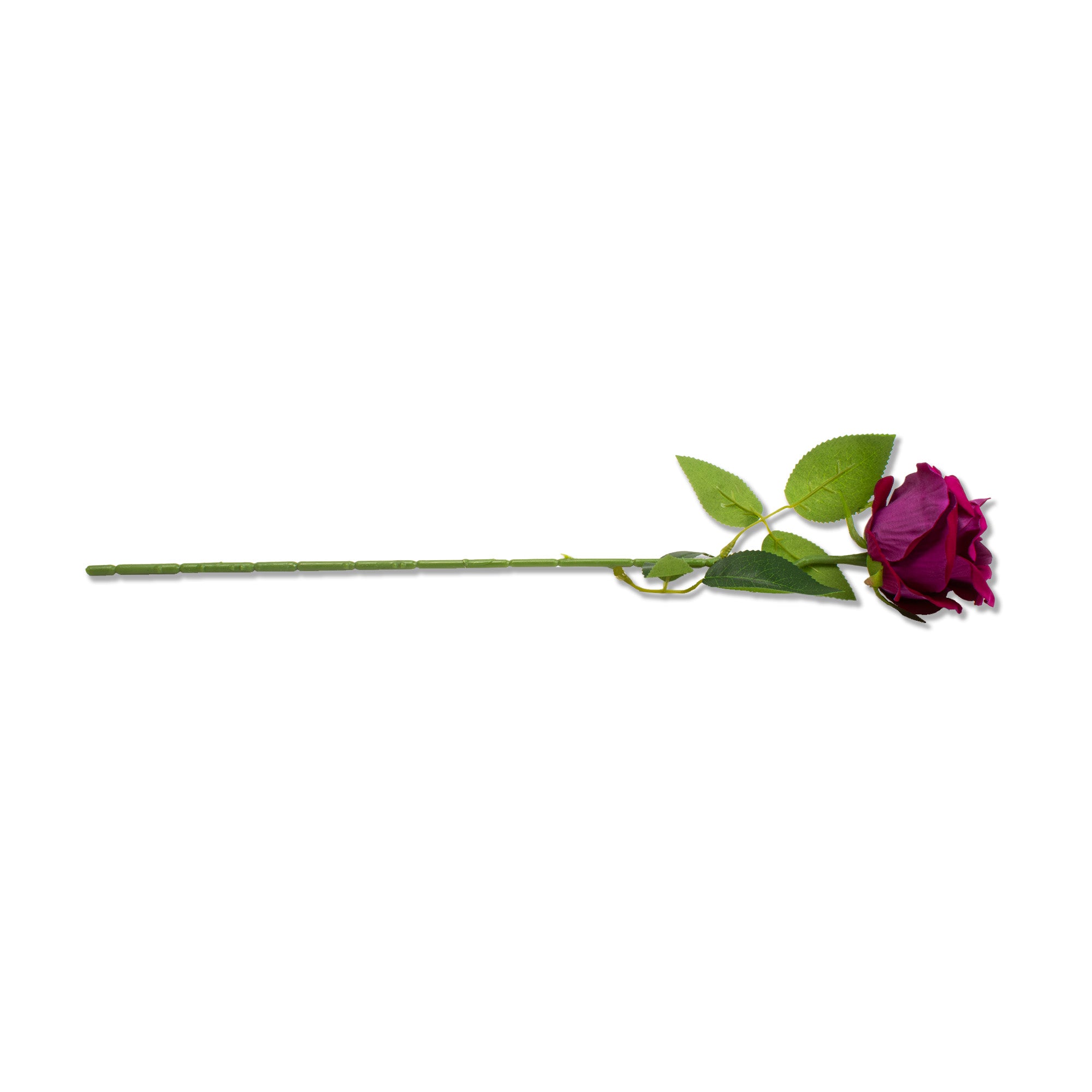 Artificial Flower Rose Lipstick Pink 20inch 1Stem
