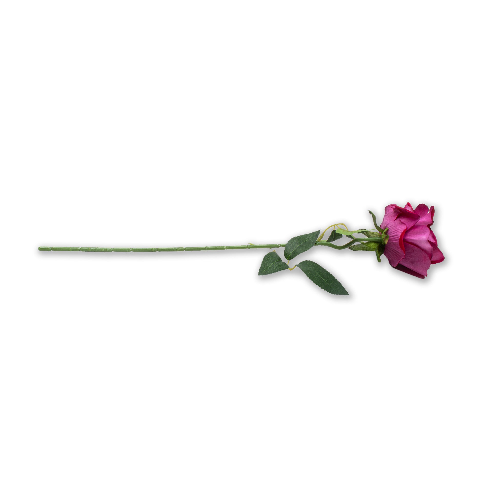 Artificial Flower Rose Pink and Red 20inch 1Stem
