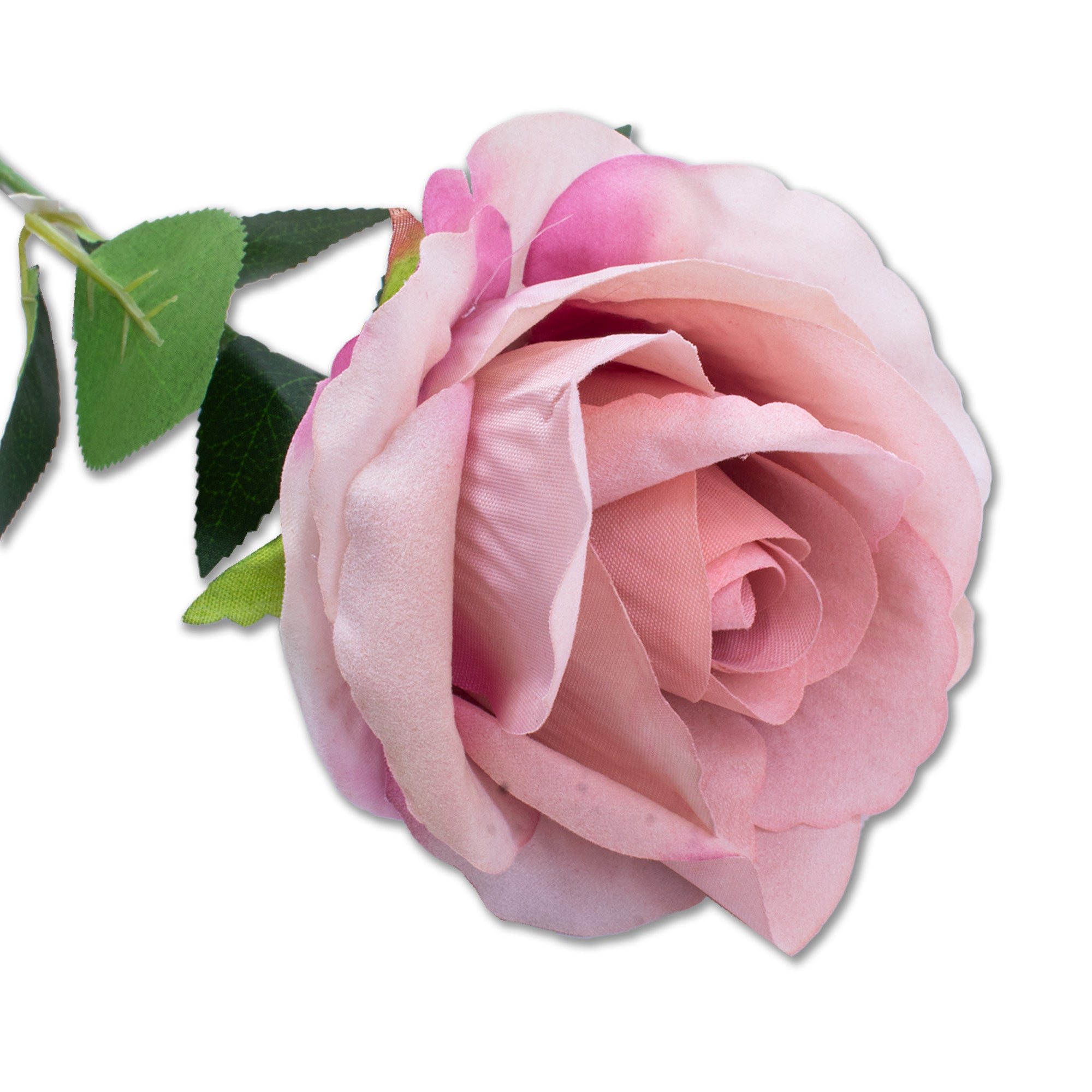 Artificial Flower Rose Baby Pink 20inch 1Stem