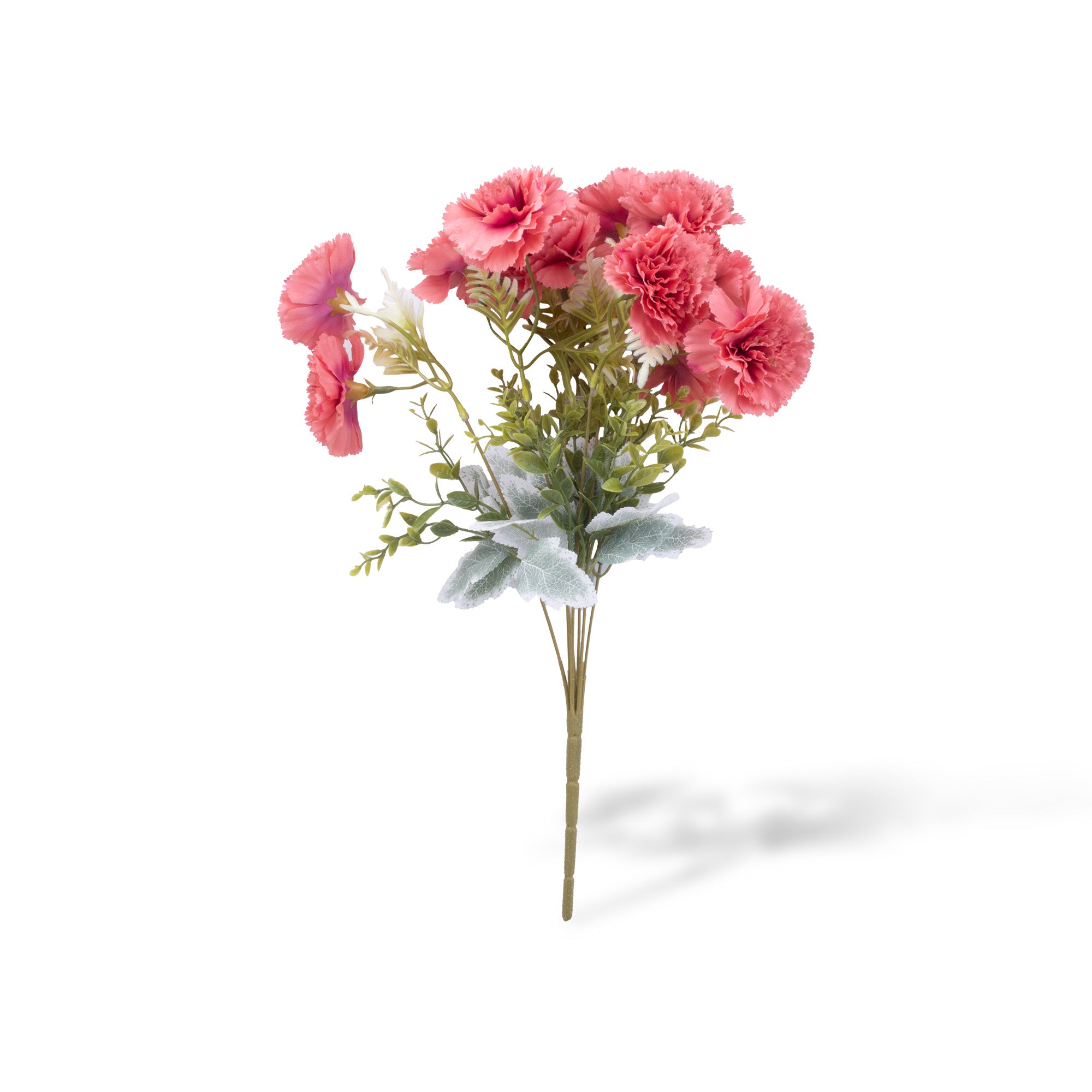 Artificial Flower Carnation Coral pink 17.5inch 1 Bunch