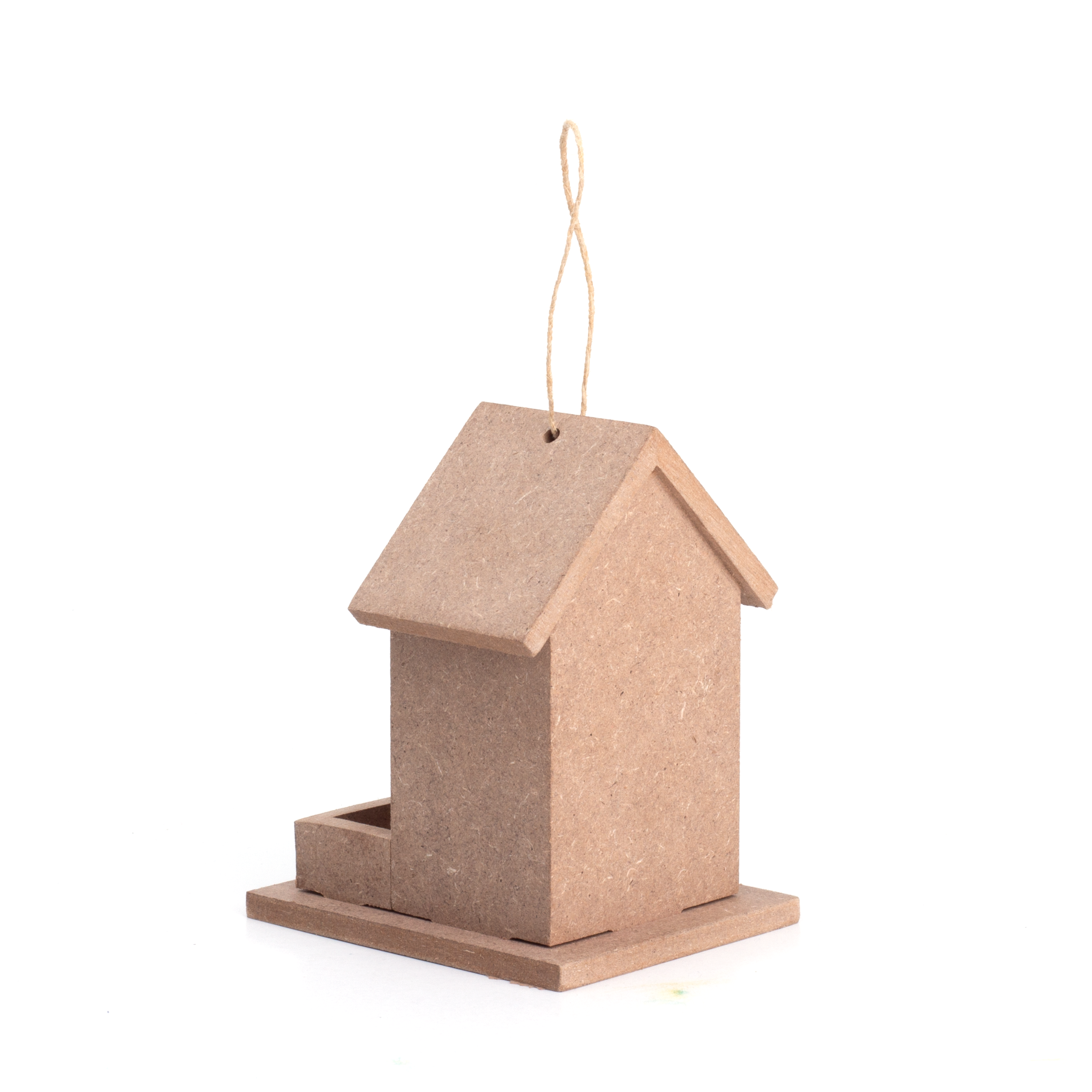 MDF Hanging Birdhouse L11 X W7.5 X D9 CM 5.5mm Thick