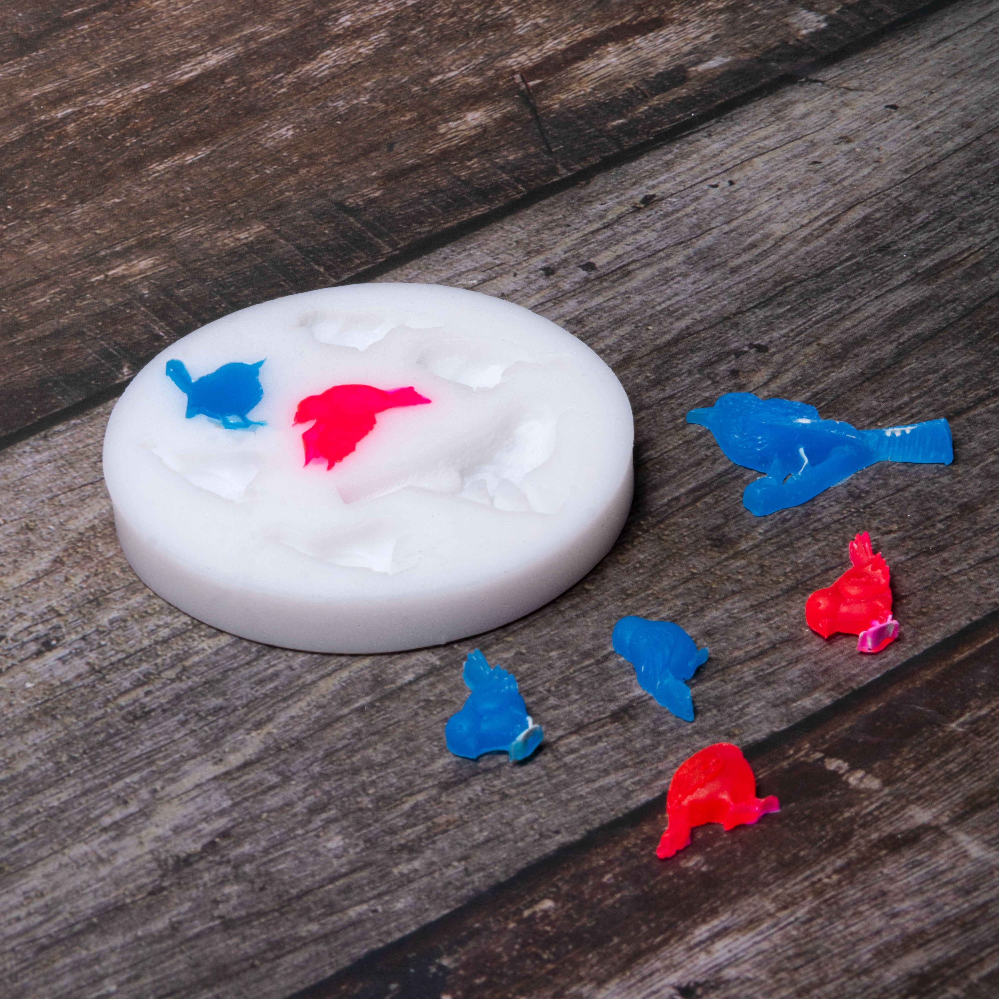 Silicone Mould Bird Haven 7.6cm X 1cm Dia 1pc