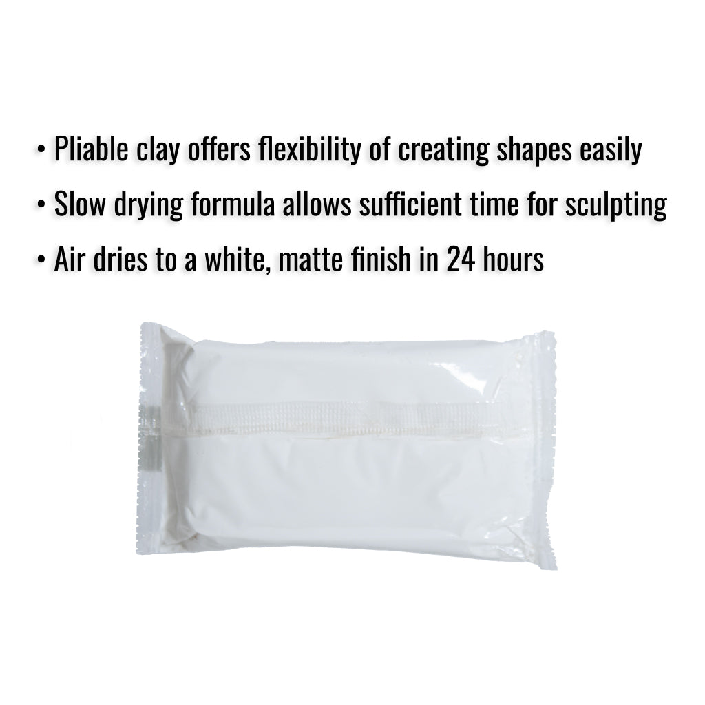Air Hardening Modelling Clay White 100gms