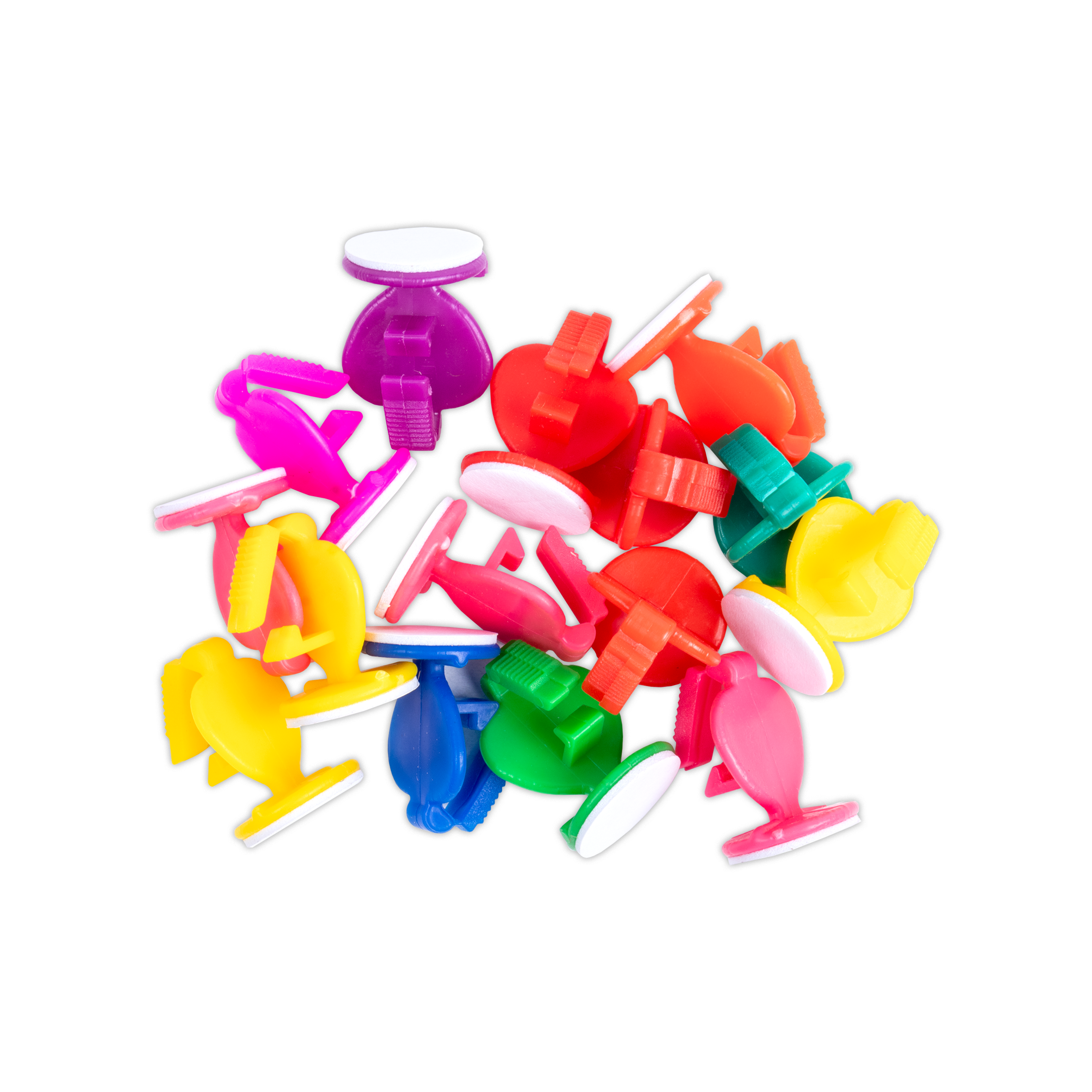 Self Adhesive Hooks For Holding Balloons Assorted 15pc