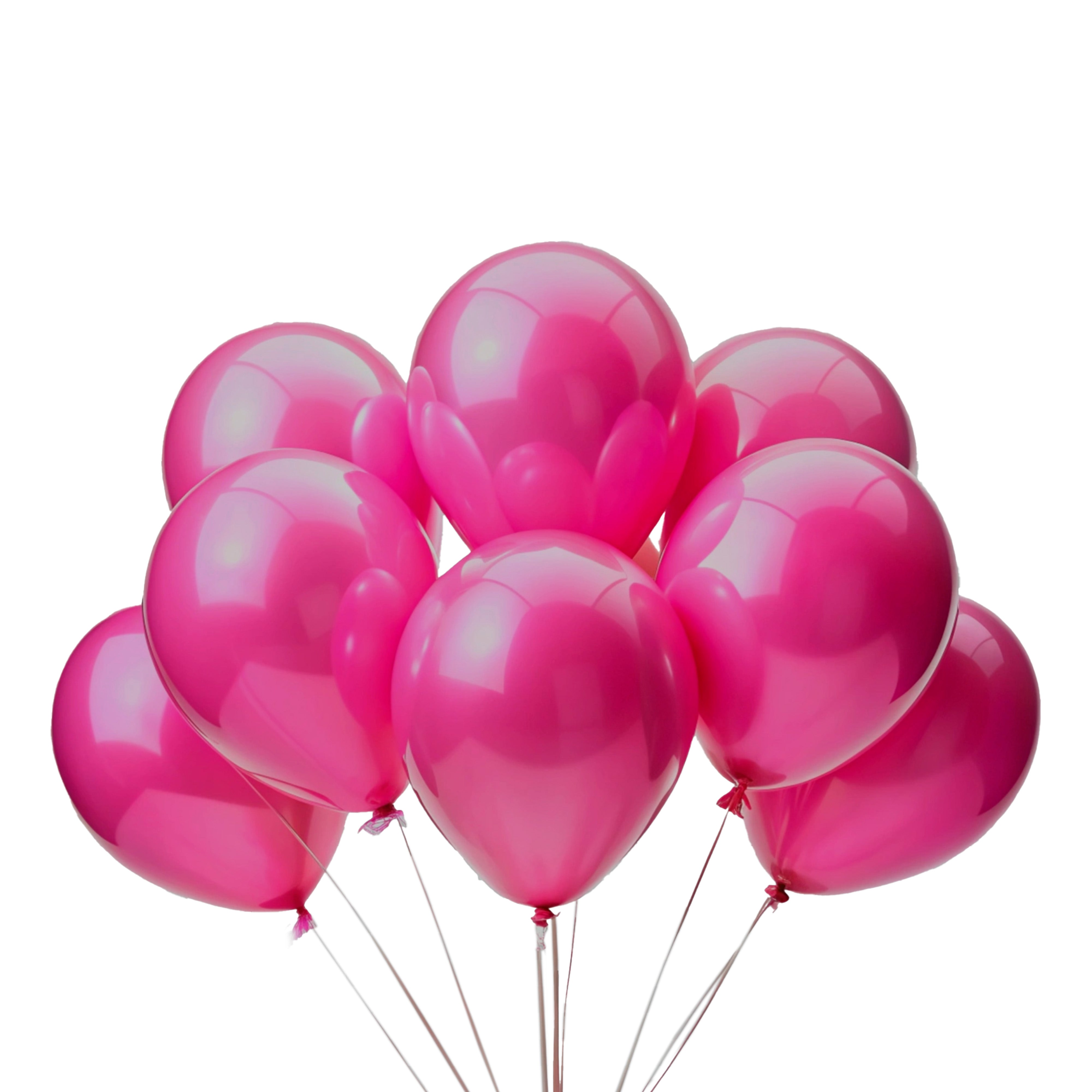 Printed Happy Birthday Balloon 14 when inflated Assorted 6pcs