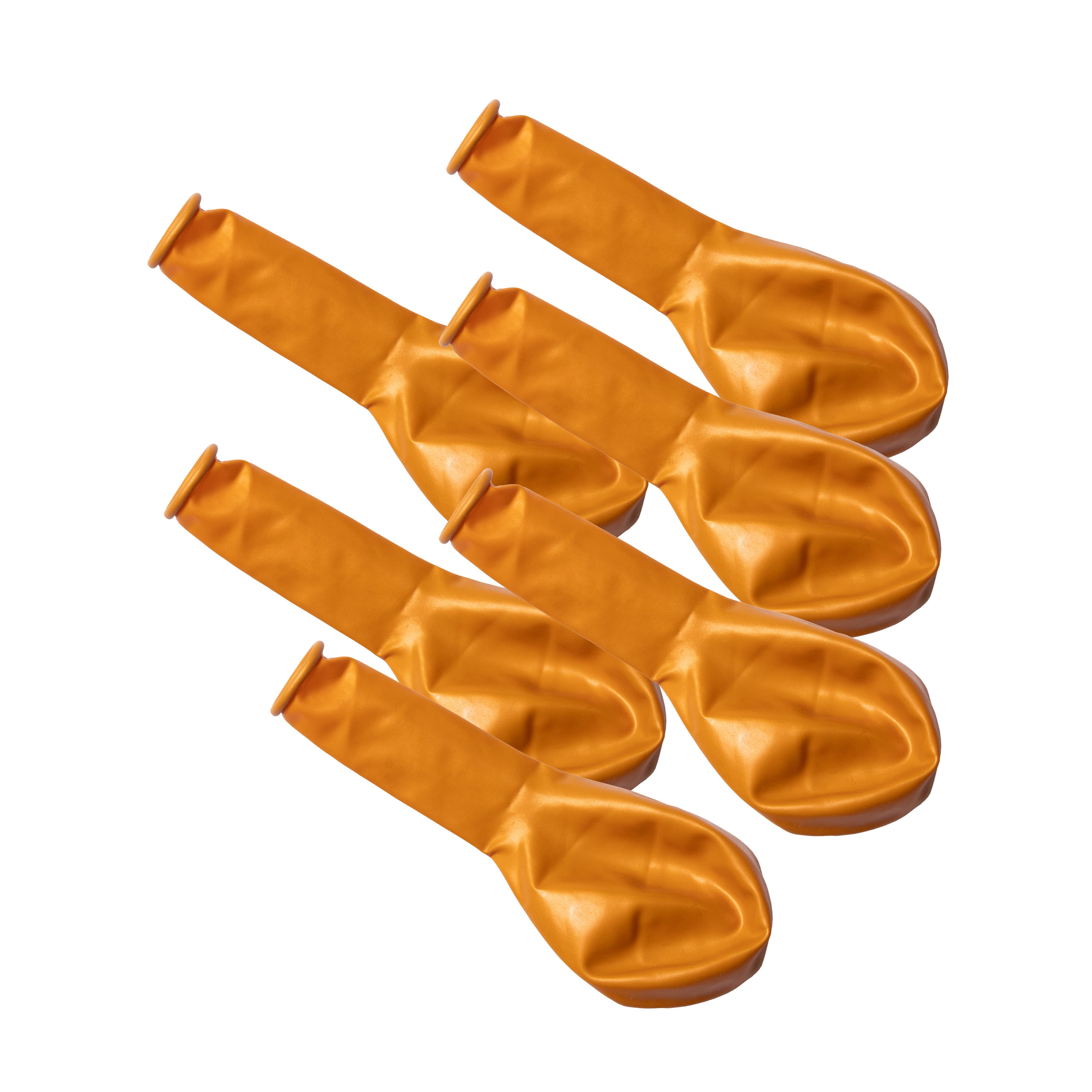 Metallic Balloons - Gold (12'' inflated, Pack of 6)
