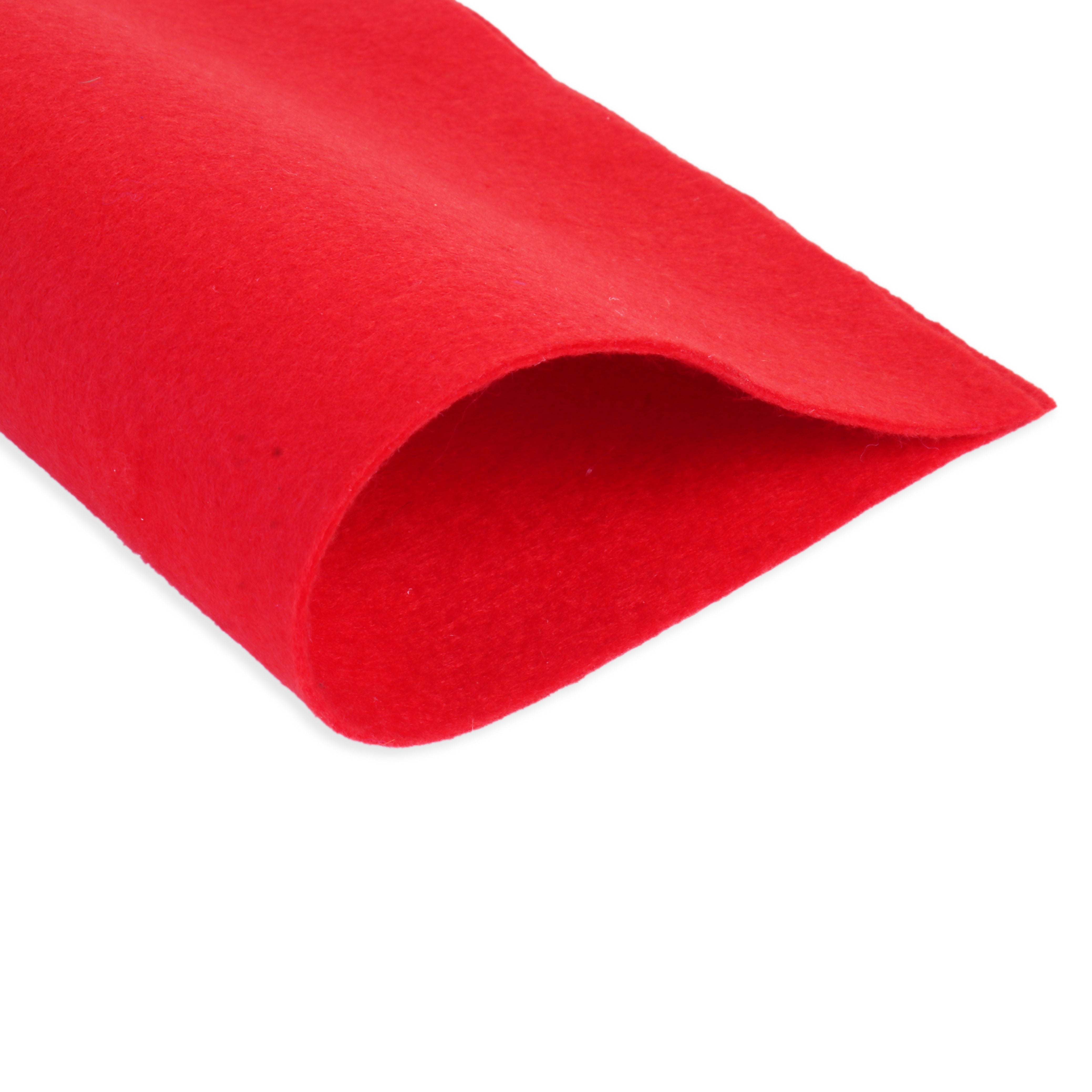 Premium Soft Felt A4 200Gsm Crimson Red 1Sheet Ib