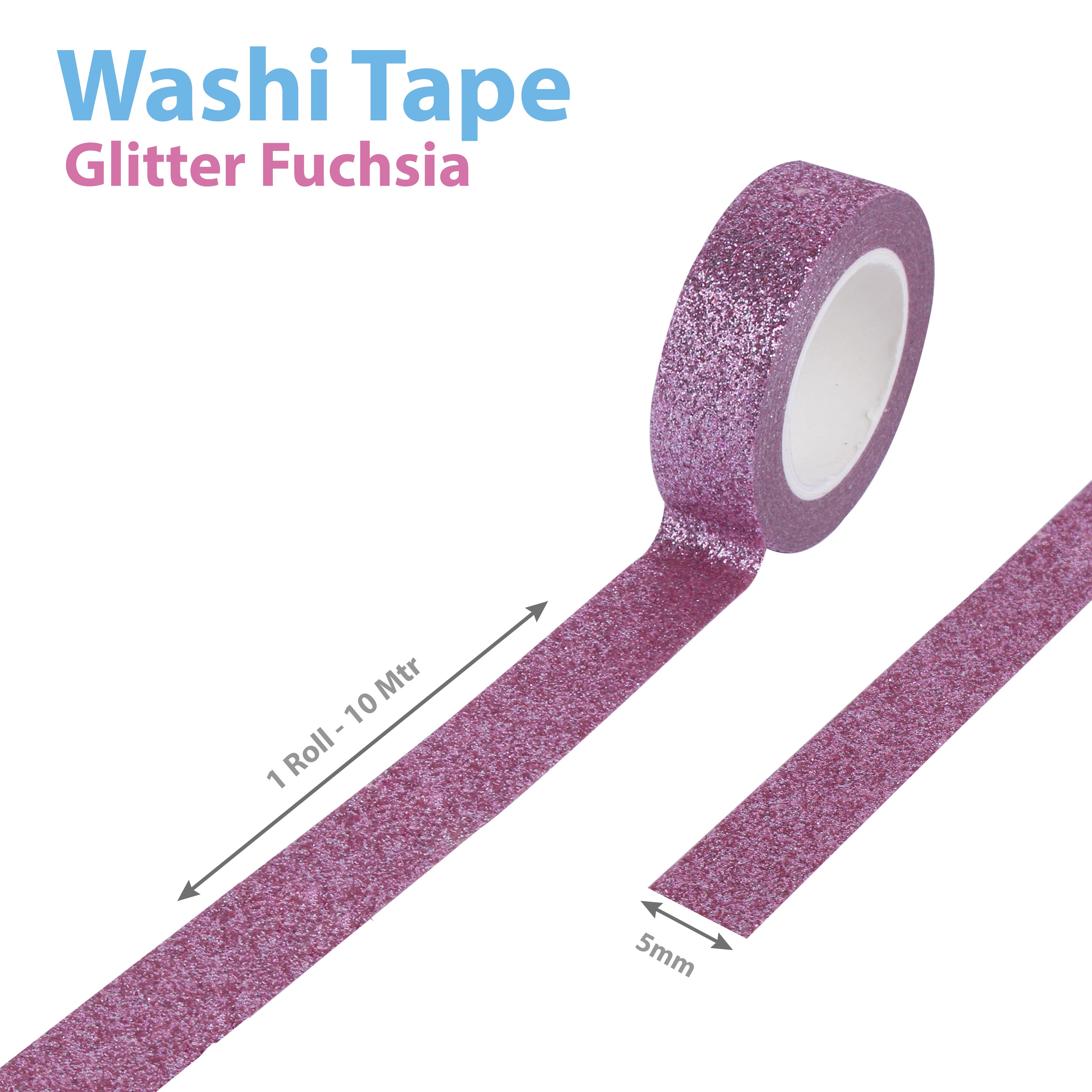 Fuchsia Washi Tape -15mmX10mtr