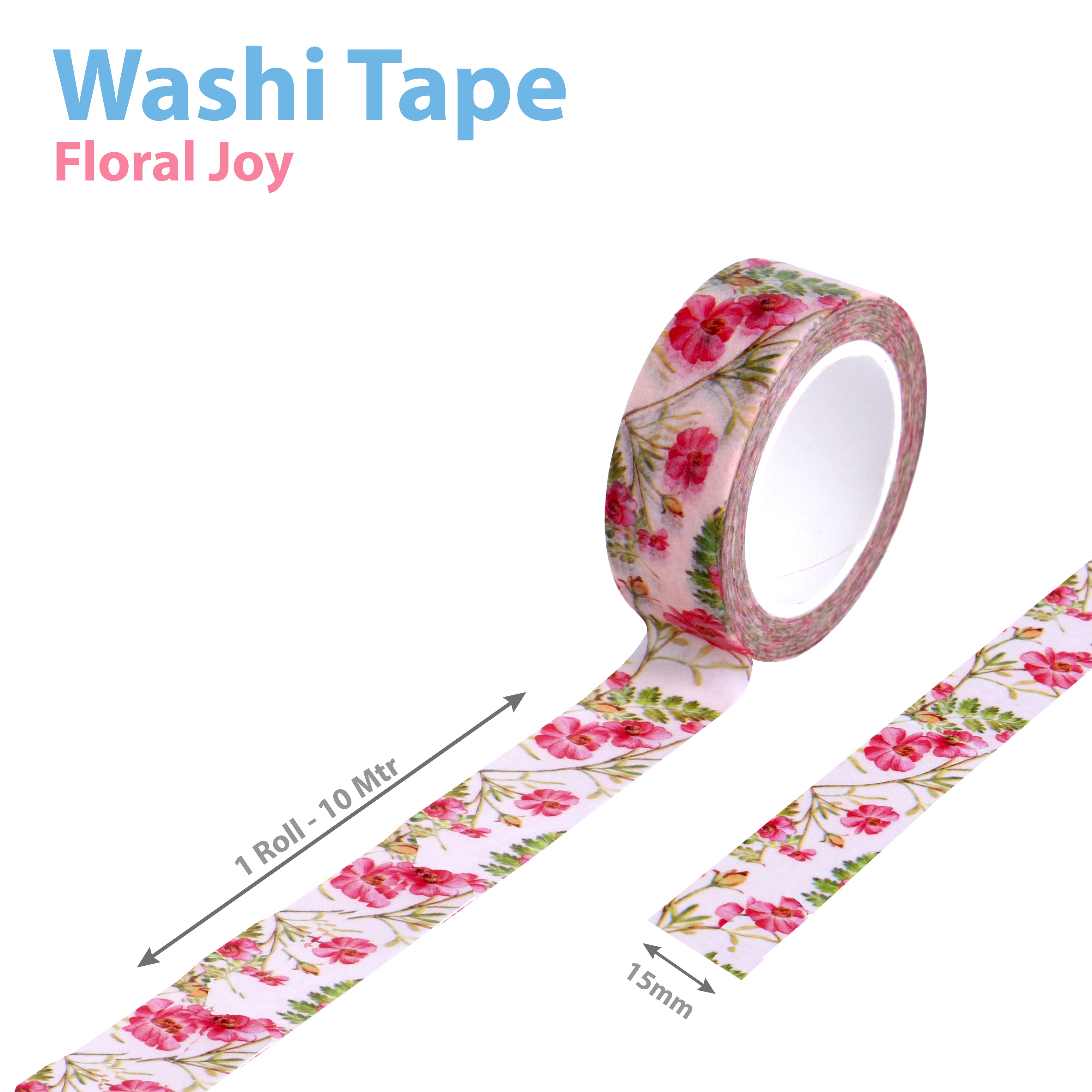 Washi Tape - Springtime, 15mmx10m