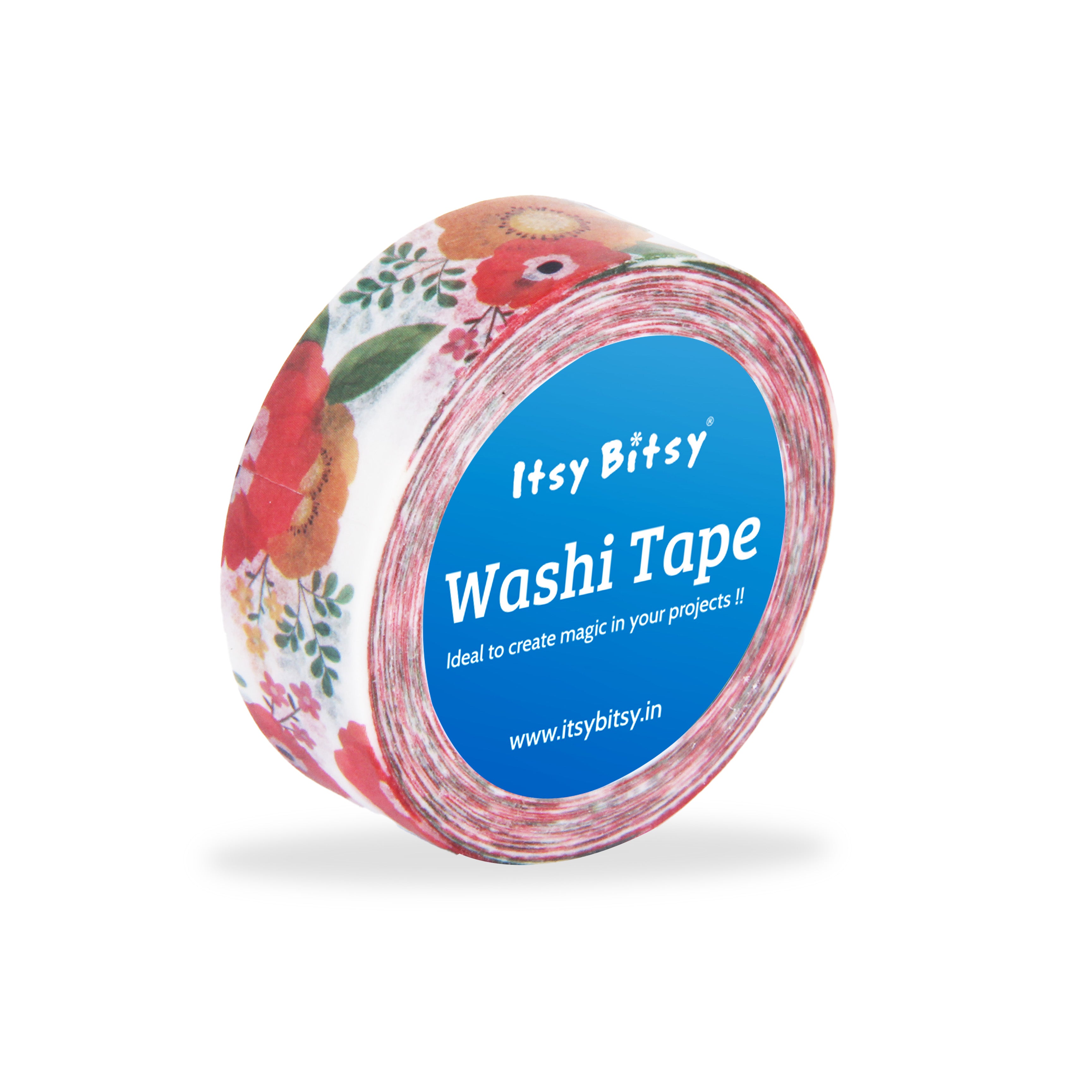 Washi Tape Summer Flora 15mmx10Mtr 1Roll