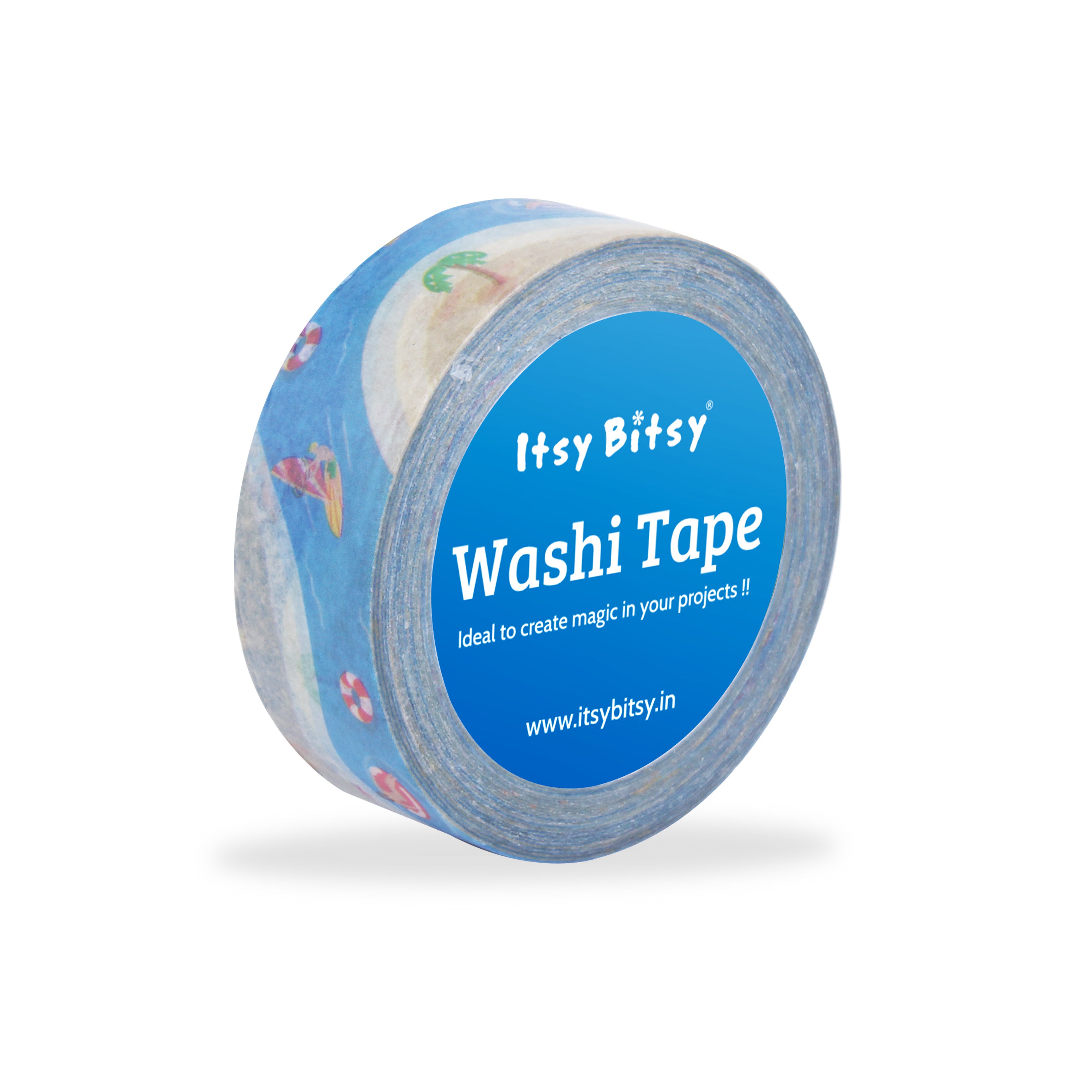 Washi Tape River View 15mmx10Mtr 1Roll