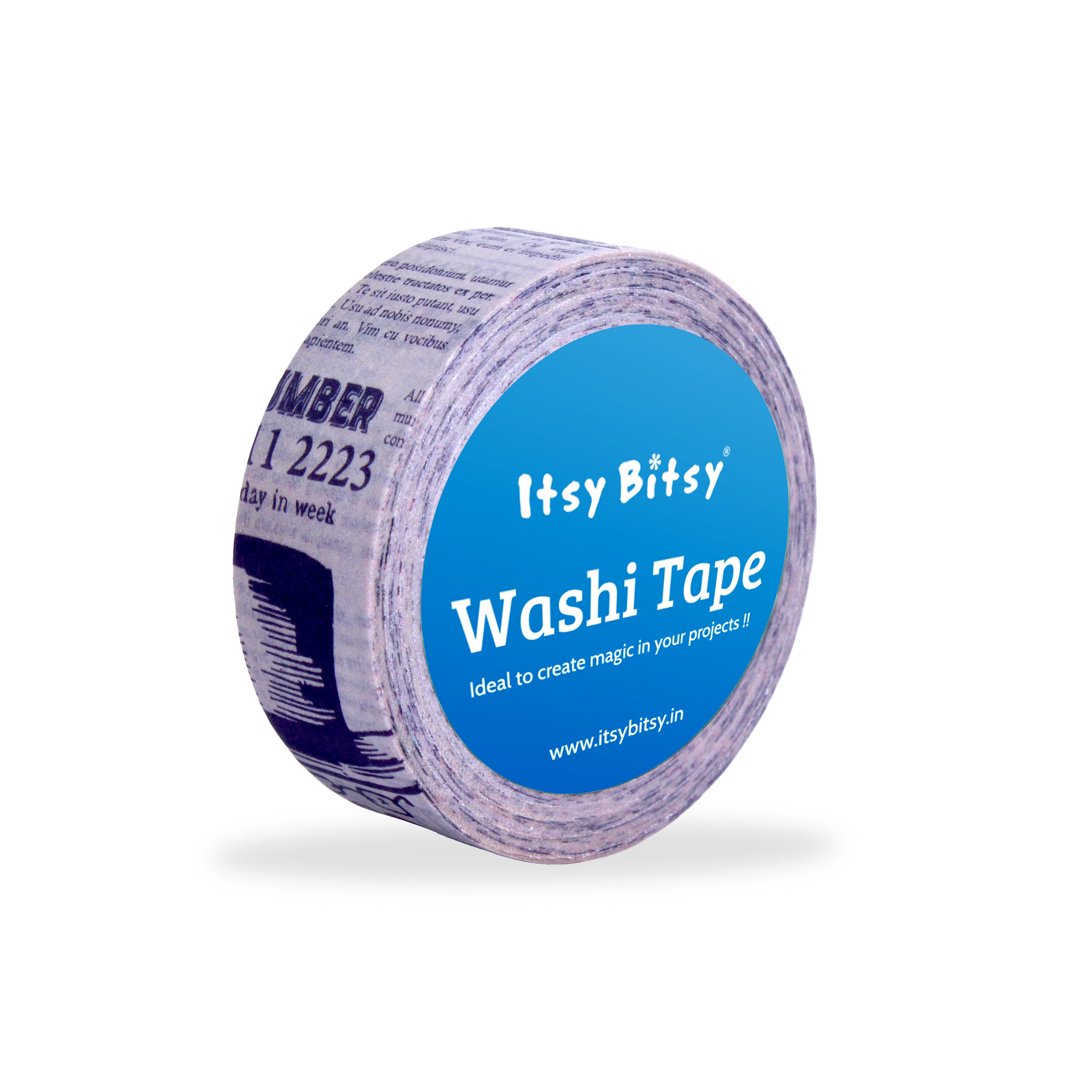 Washi Tape Paper Print 15mmx10Mtr 1Roll