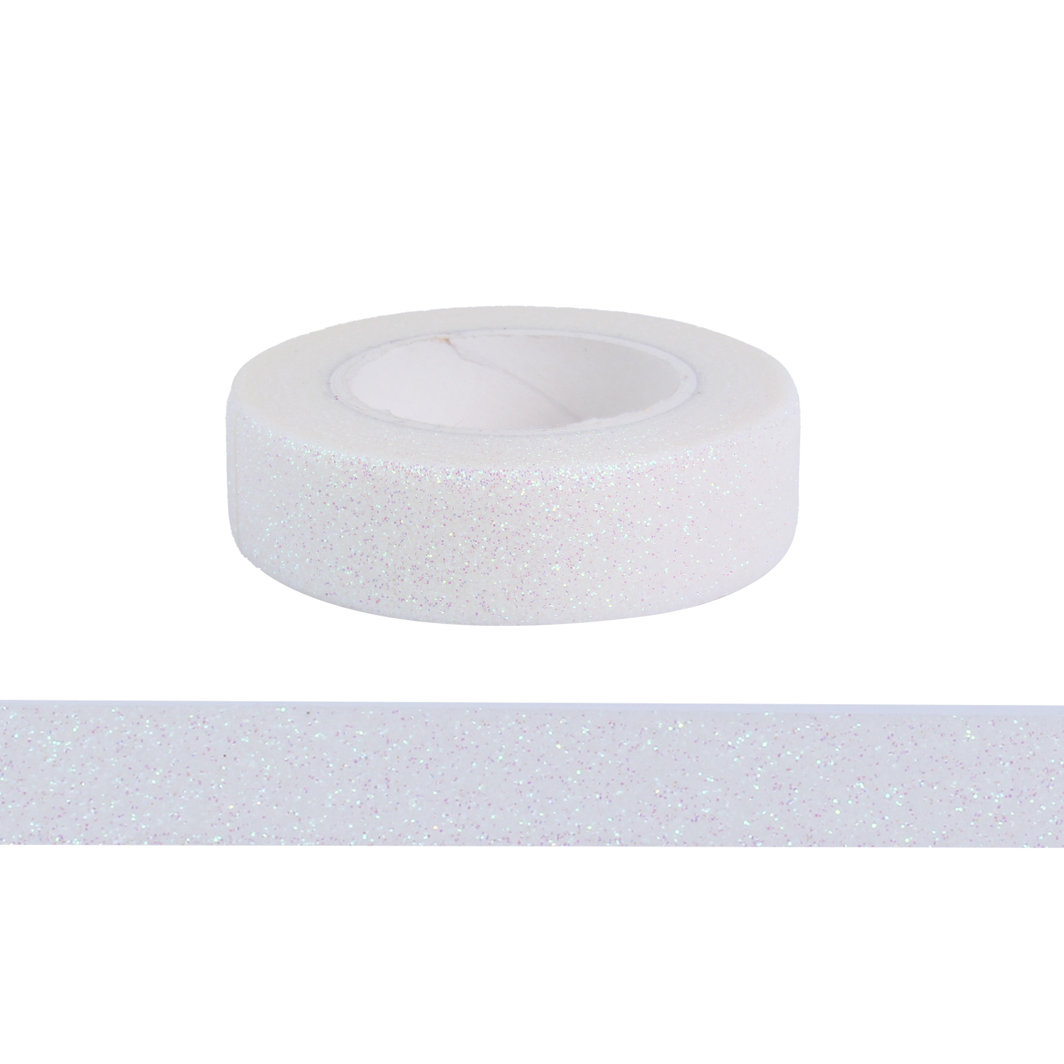 Washi Tape Glitter Snow 15mmx5Mtr 1Roll