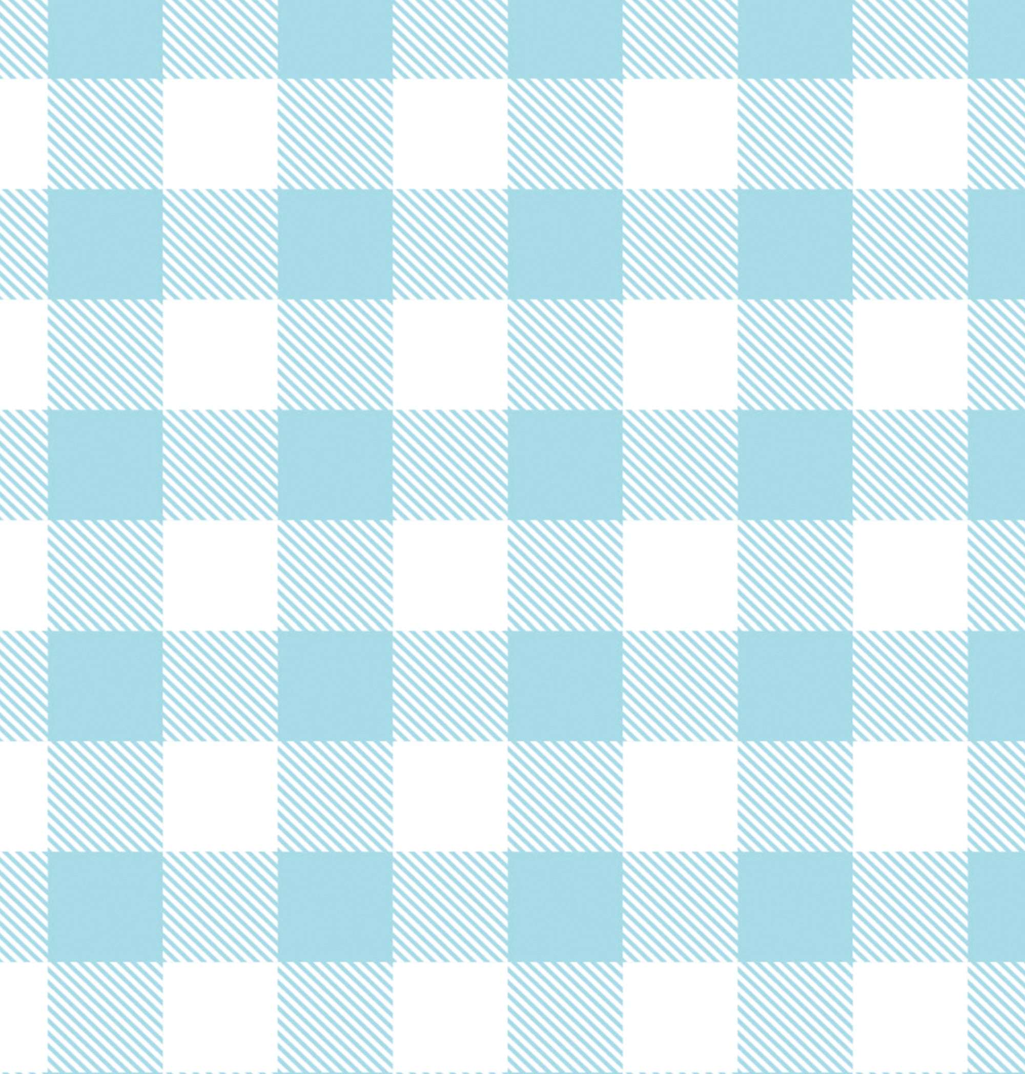 Printed Cardstock |  12 X 12inch |  Gingham Check Light Blue | 250gsm | 1Sheet