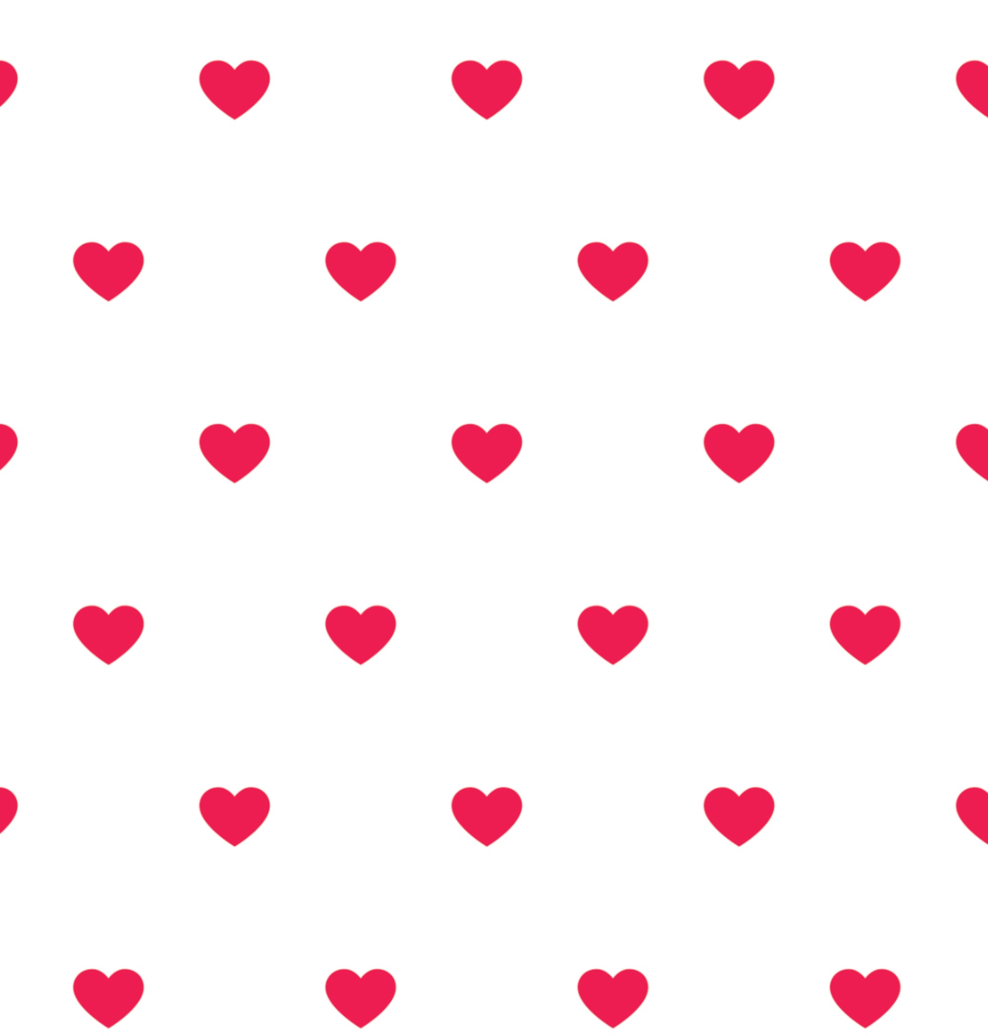 Printed Cardstock |  12 X 12inch |  Ruby Hearts | 250gsm | 1Sheet
