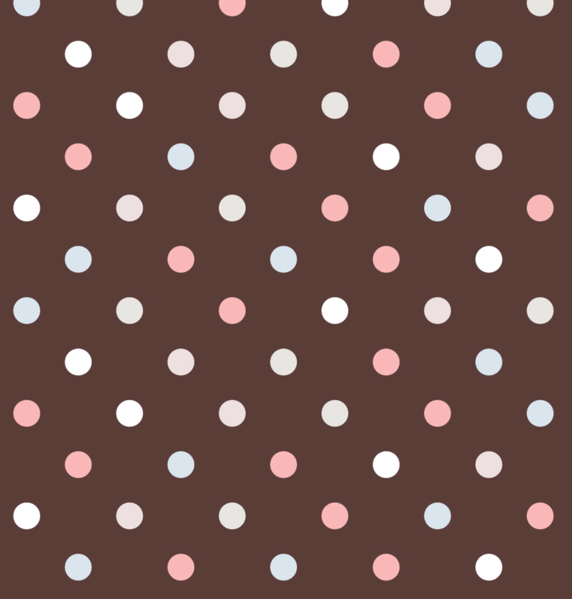 Printed Cardstock |  12 X 12inch |  Pretty Polka Multi coloured | 250gsm | 1Sheet
