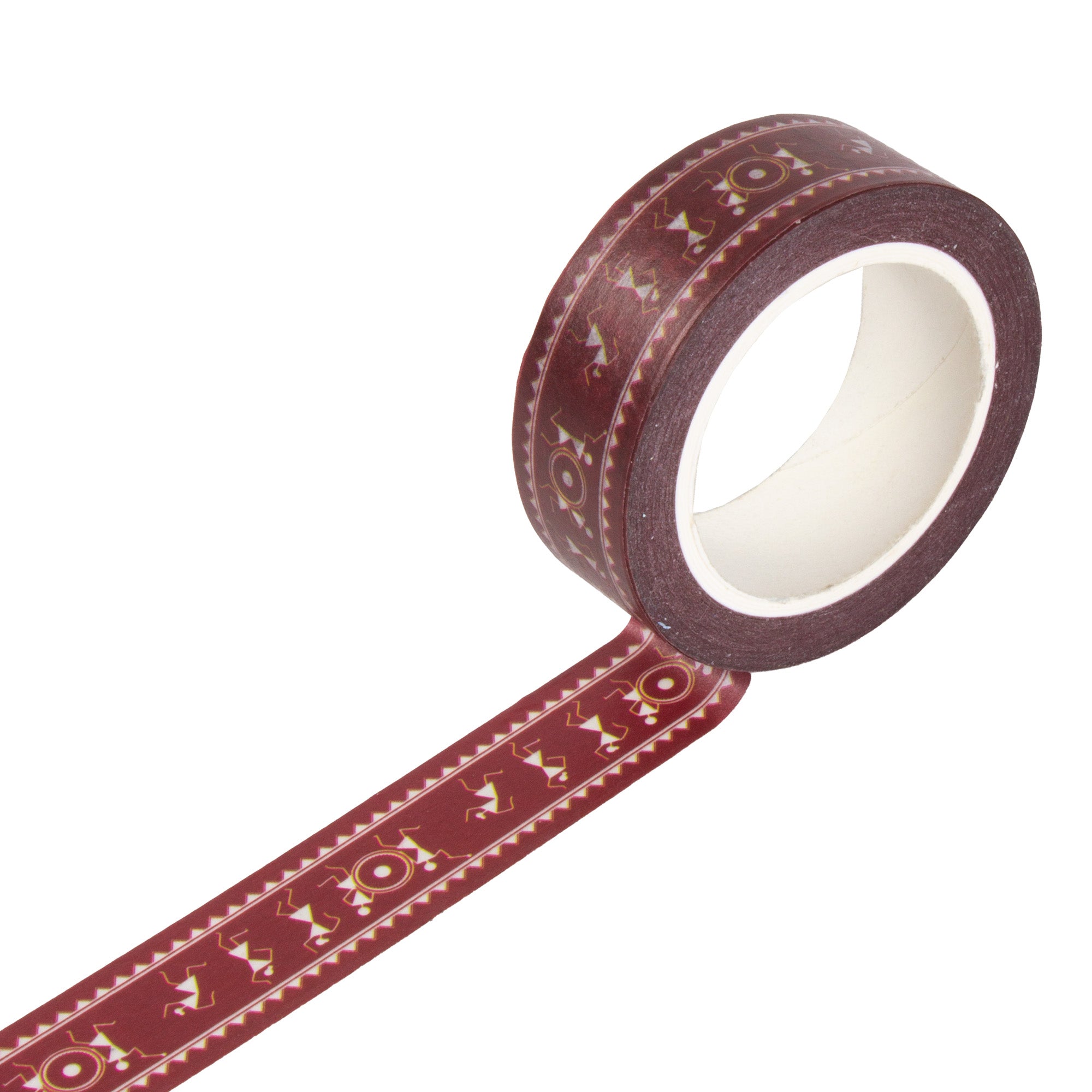 Washi Tape |Warli Dancers| 15mmx10mtr | 1pc