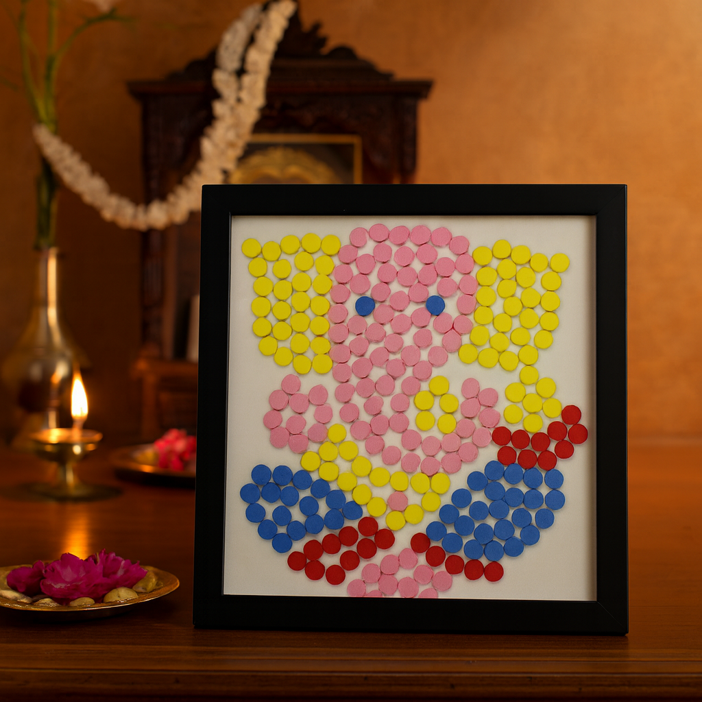 Diy Foam Dot Ganesha Kit