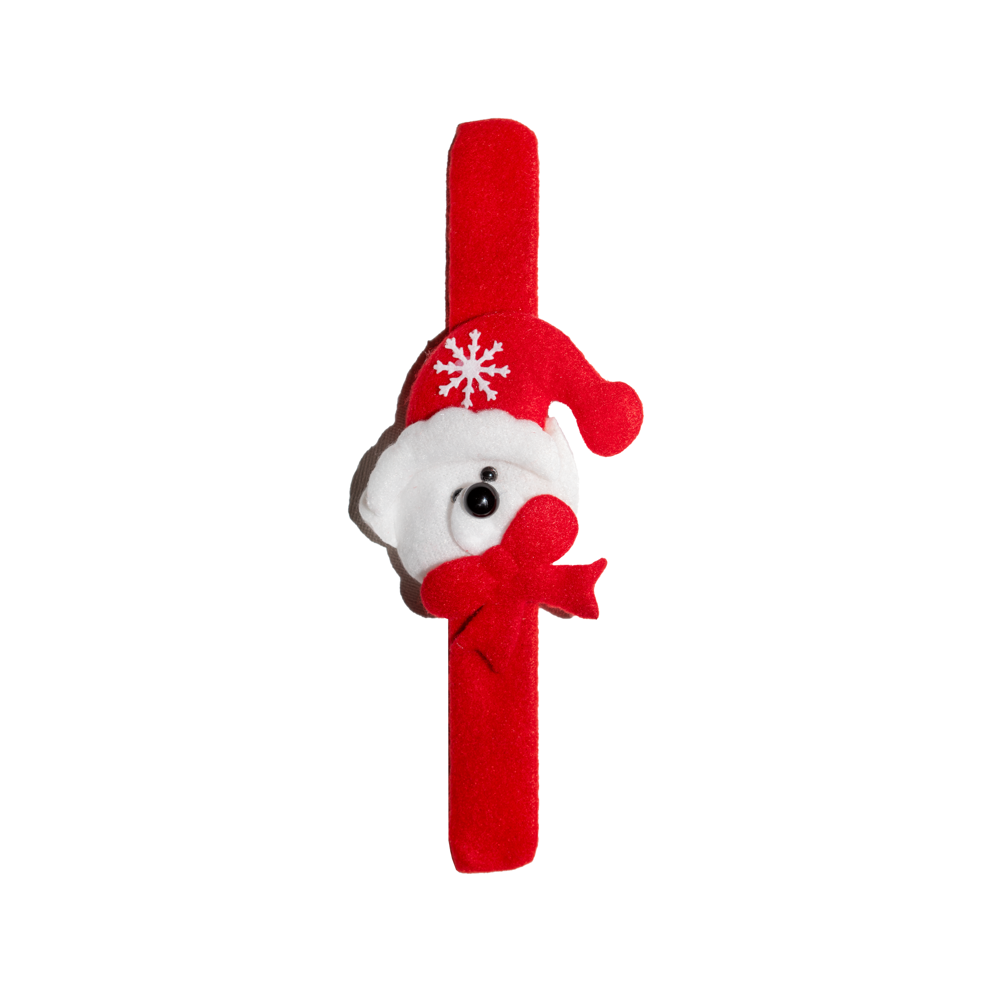 Itsy Bitsy Christmas Wrist Band Assorted Design- Red