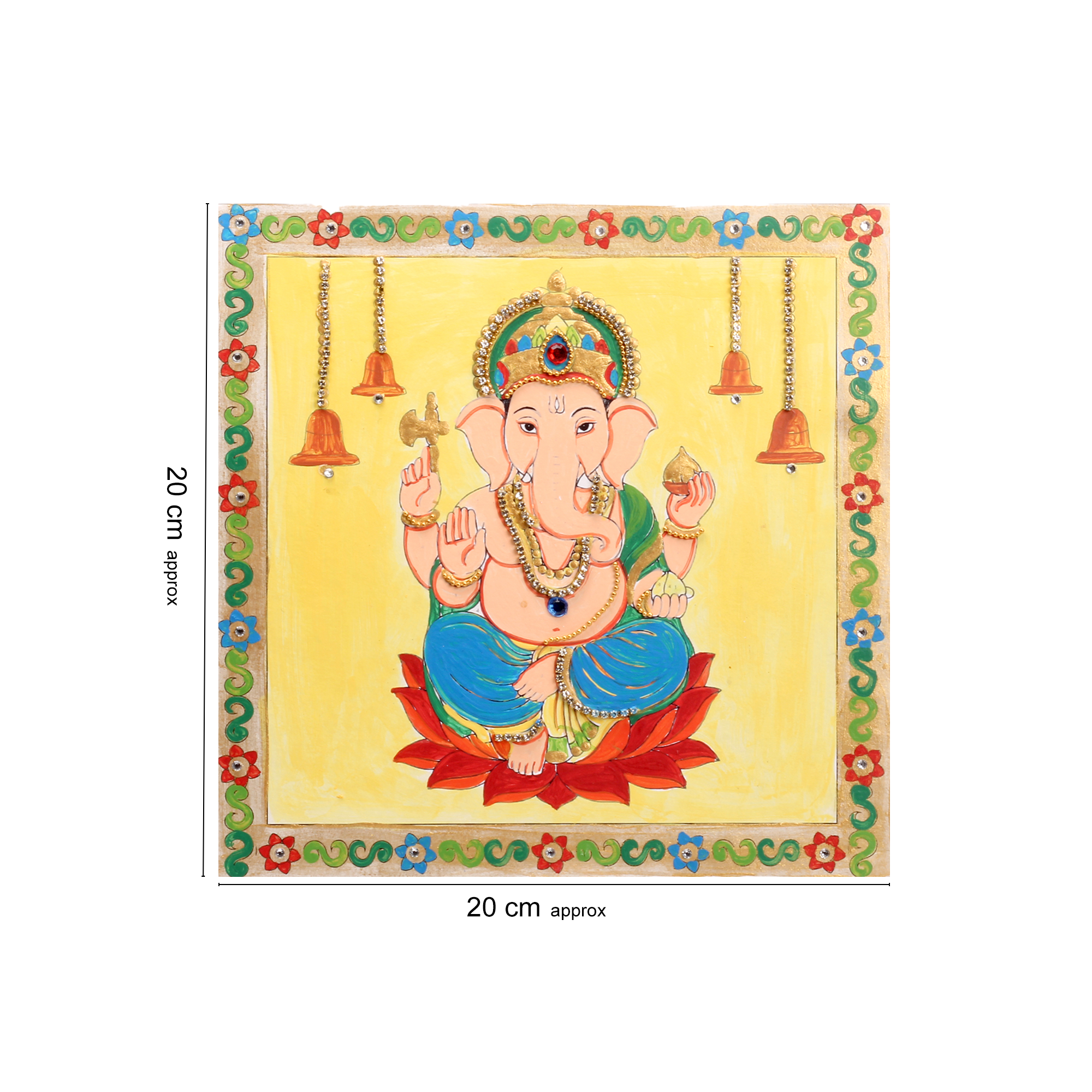 DIY Paint By Numbers Ganesha 8 X 8inch BOX