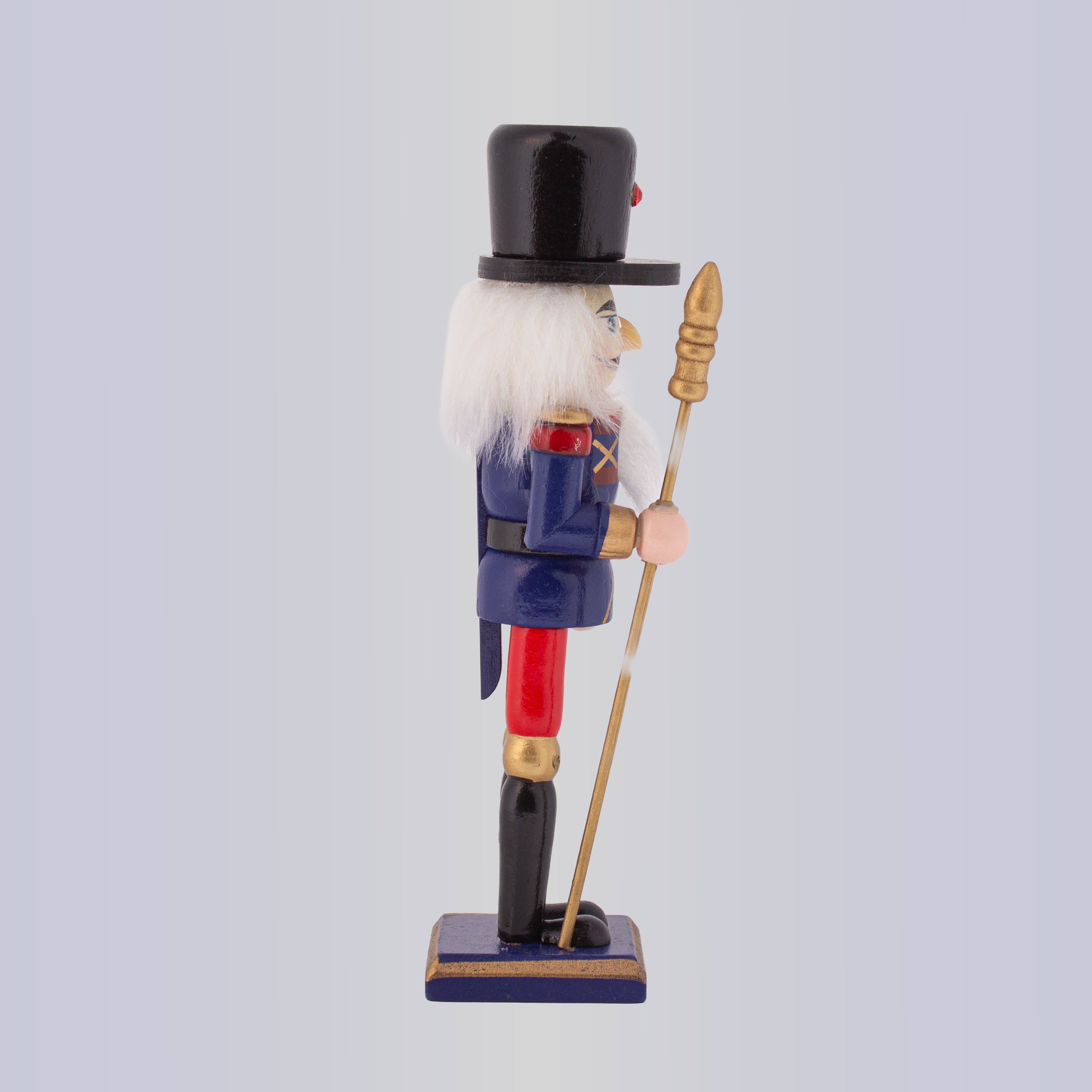 Nutcracker Figurine Blue 7inch X 2inch 1pc Box