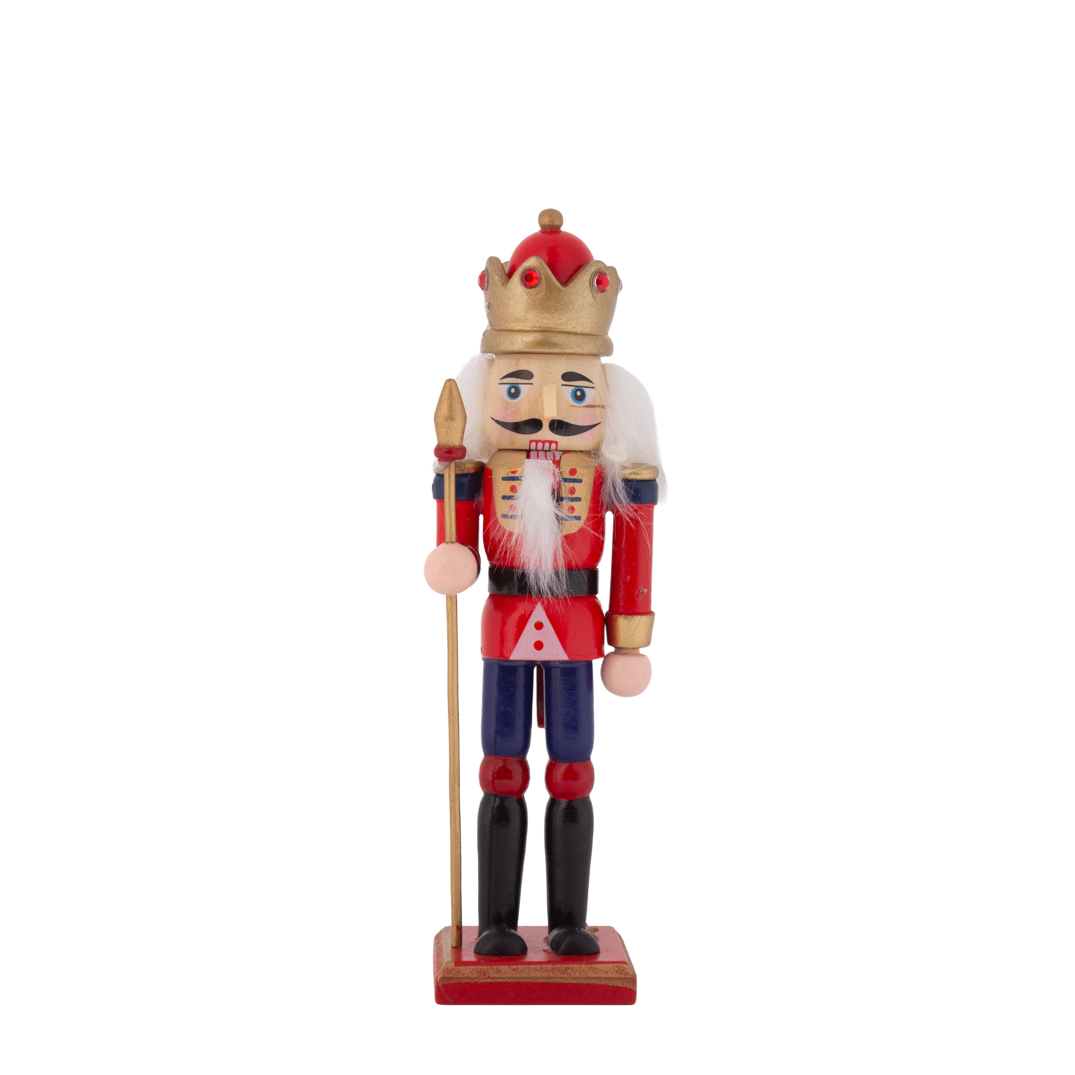 Nutcracker Figurine Red 7inch X 2inch 1pc Box