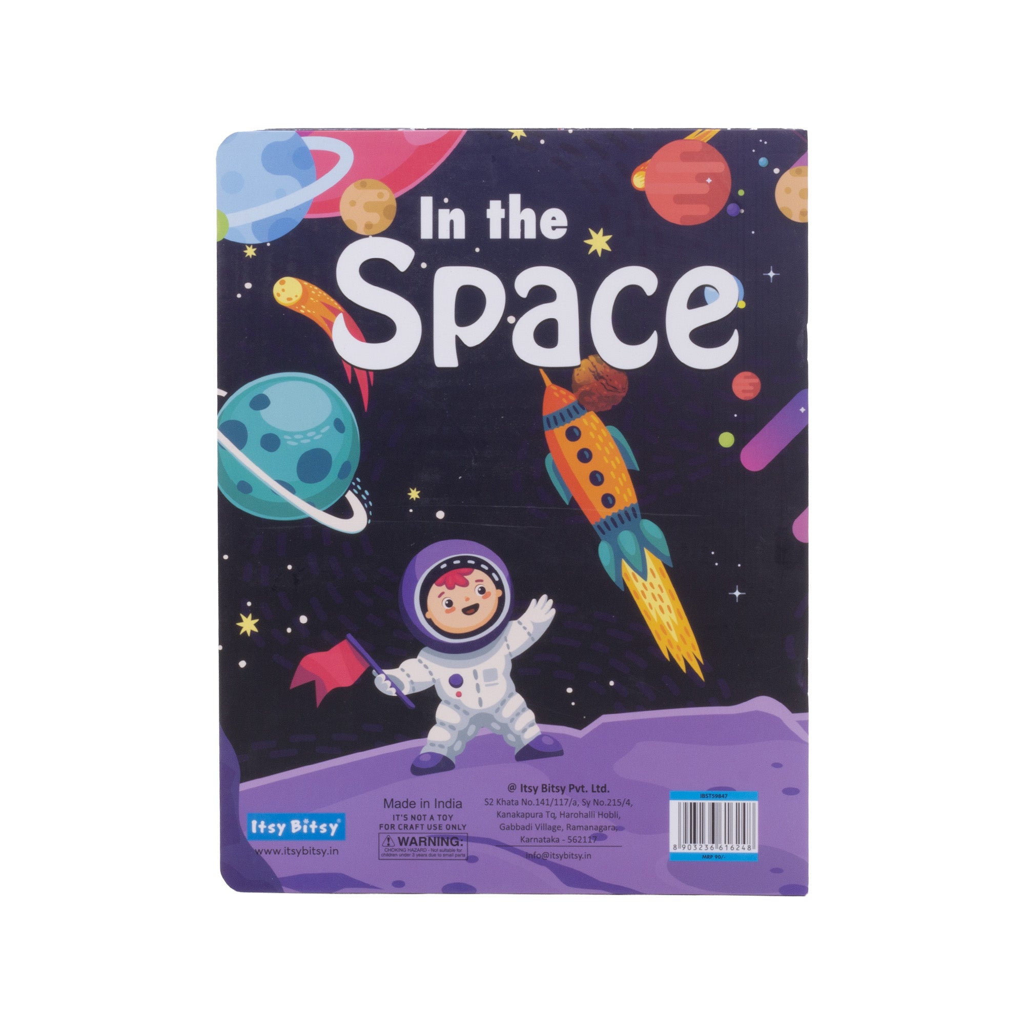Colouring Book - In the Space L21.5 x W28cm 16pages 1Book
