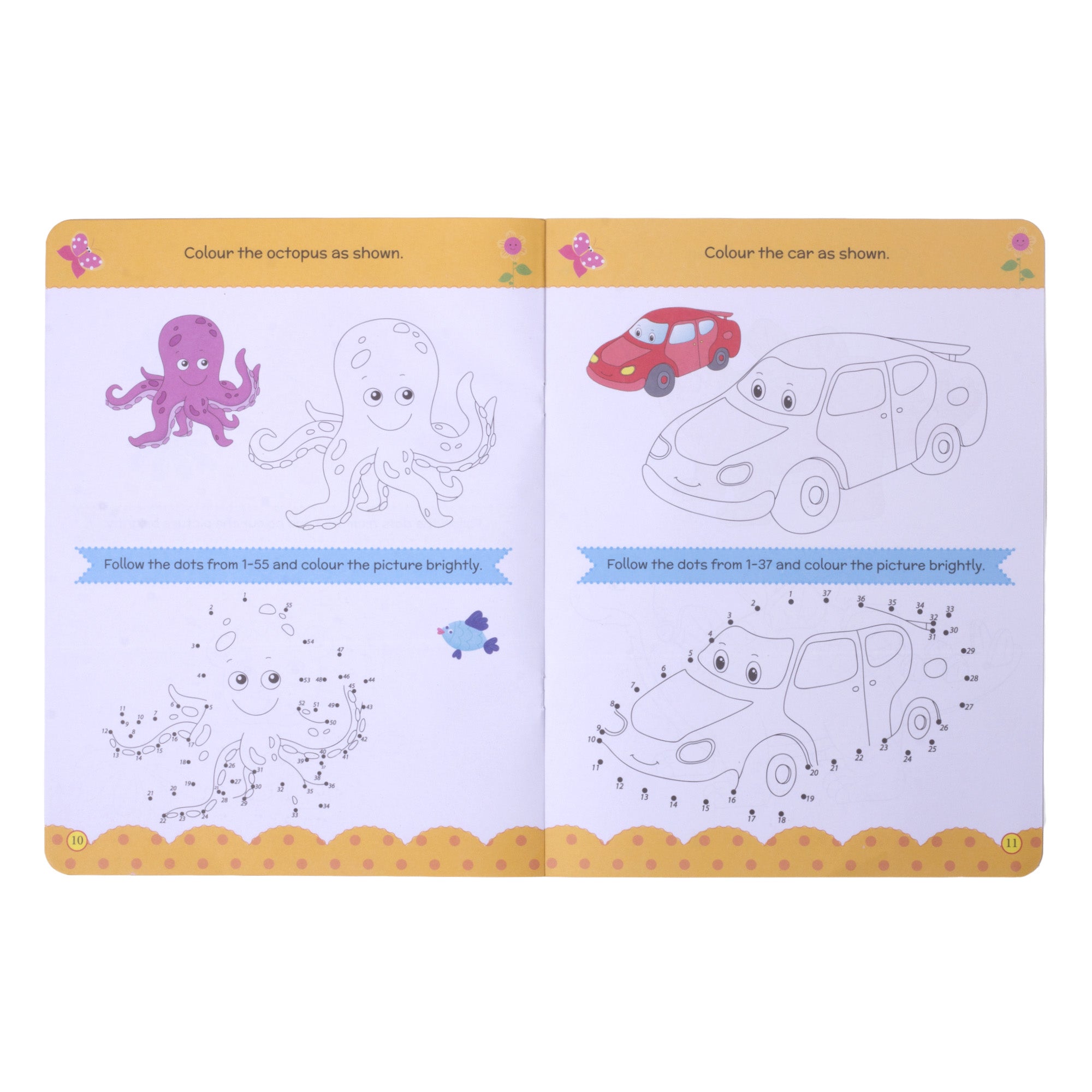 Dot to Dot Activity Book for Kids L21.5 x W28cm 16pages 1Book