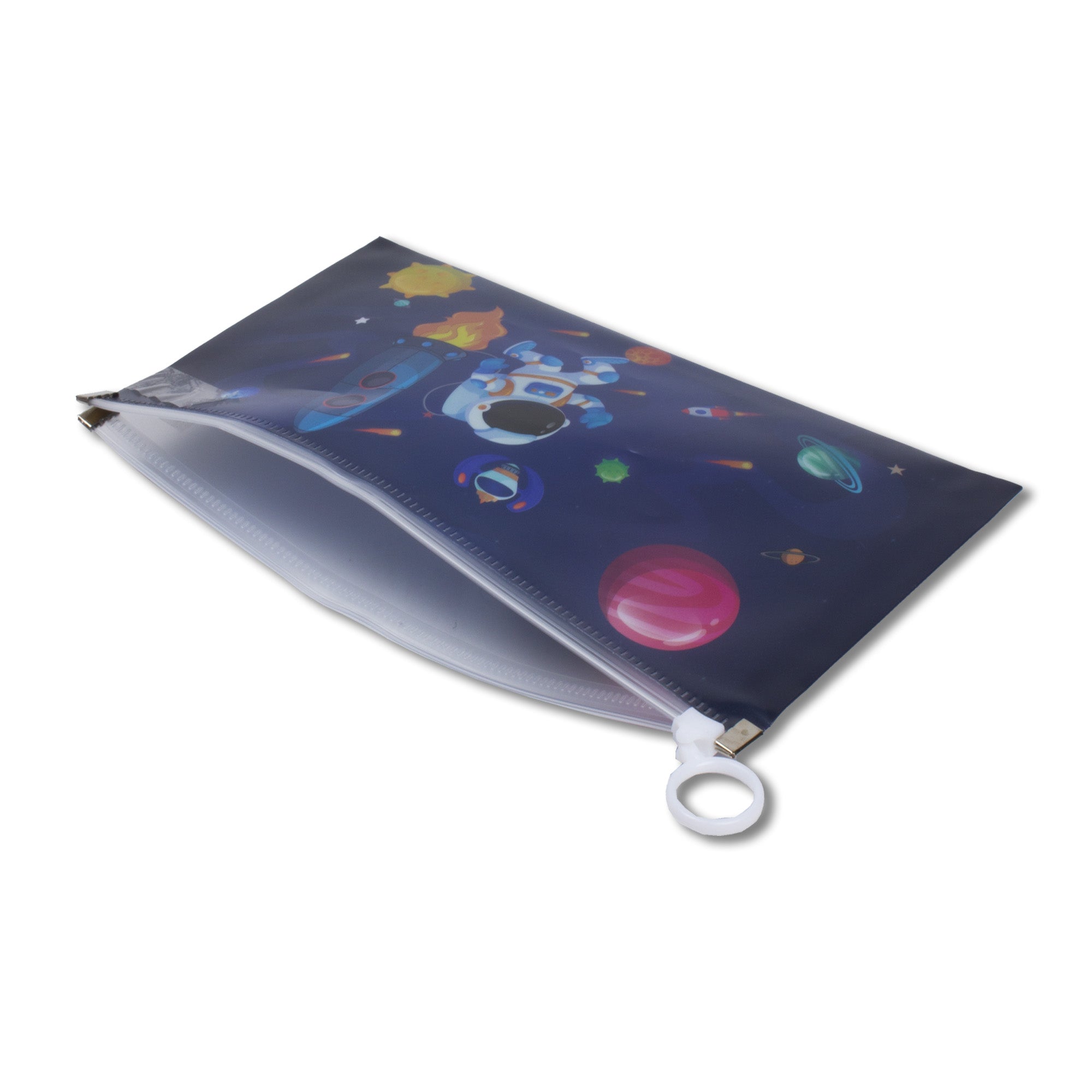 Multipurpose PVC Zip Lock Pouch In Space A6 1pc