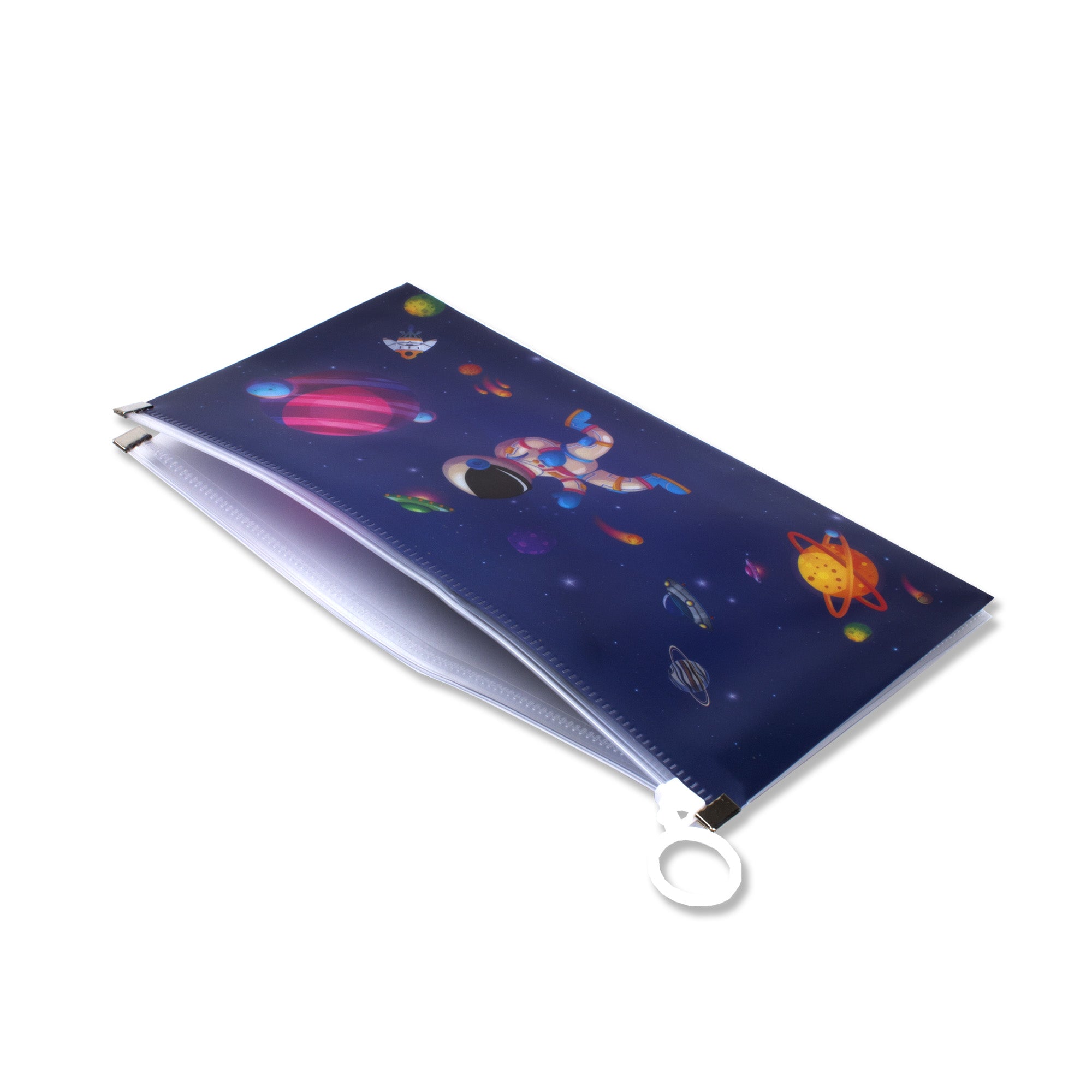 Multipurpose PVC Zip Lock Pouch Space Jump A6 1pc