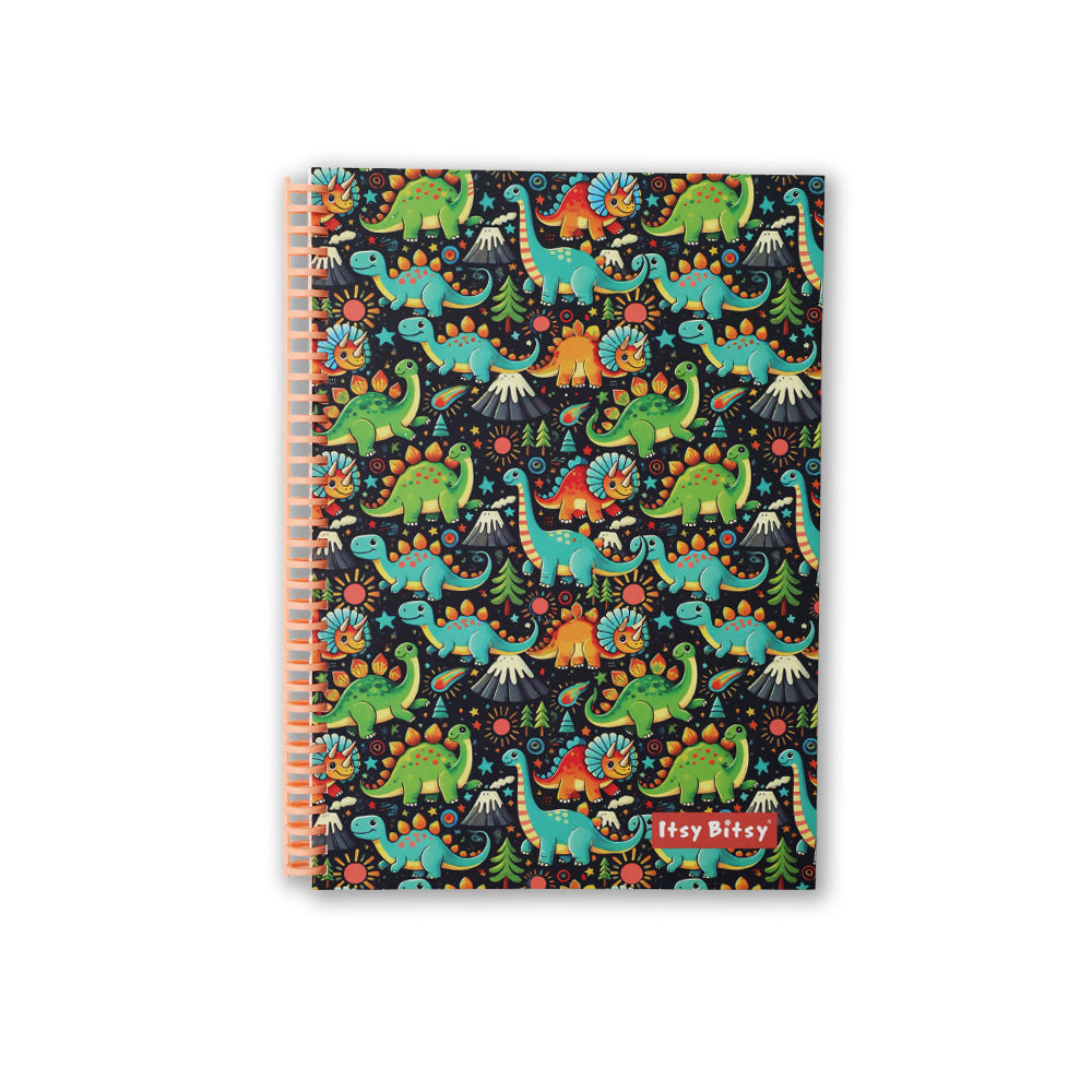 Spiral Candy Note Book Ruled Dino Gallery 90gsm 96 Pages A4