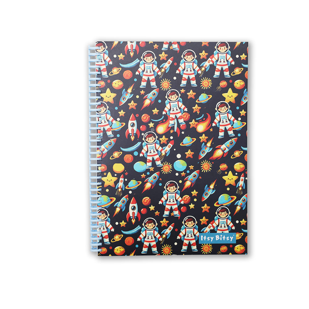 Spiral Candy Note Book Ruled Space Adventure 90gsm 96 Pages A4