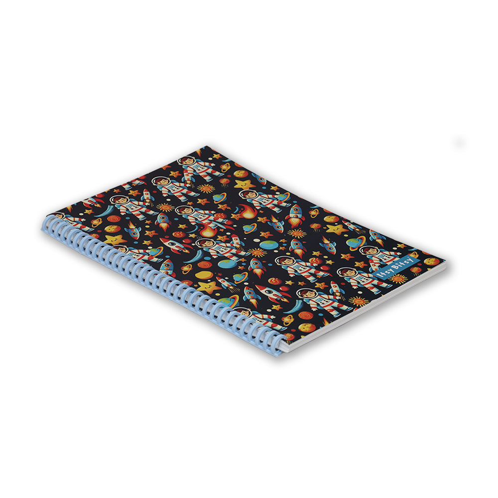 Spiral Candy Note Book Ruled Space Adventure 90gsm 96 Pages A4