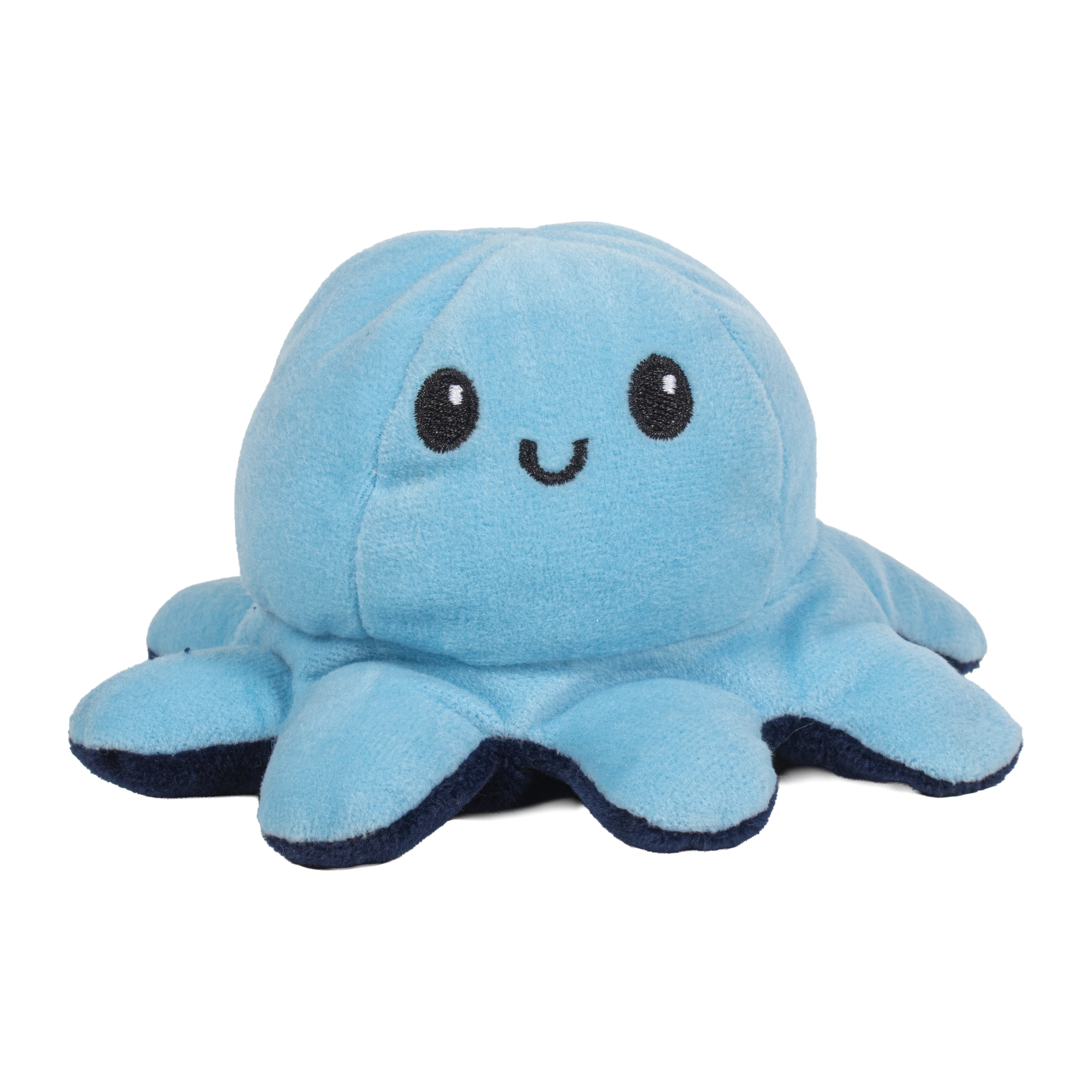Soft Toy Reversible Octopus Light Blue & Dark Blue 5.9inch 1 pc