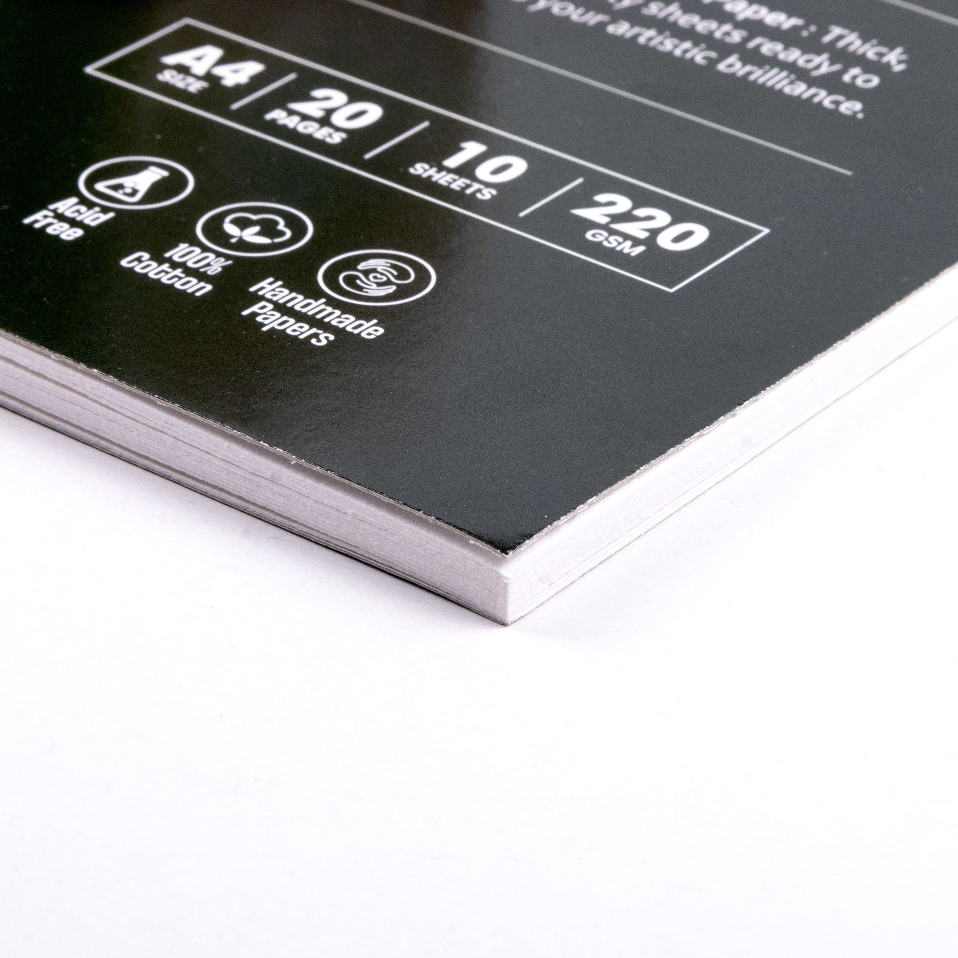 Watercolour Sketchbook | A4 - 220gsm | 20pages - 1 Book