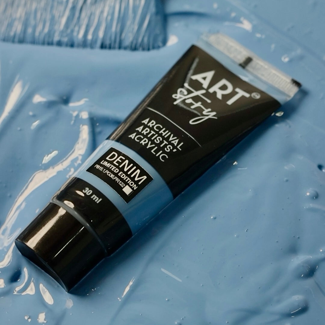 Artists Acrylic Colour Denim 30ml Tube